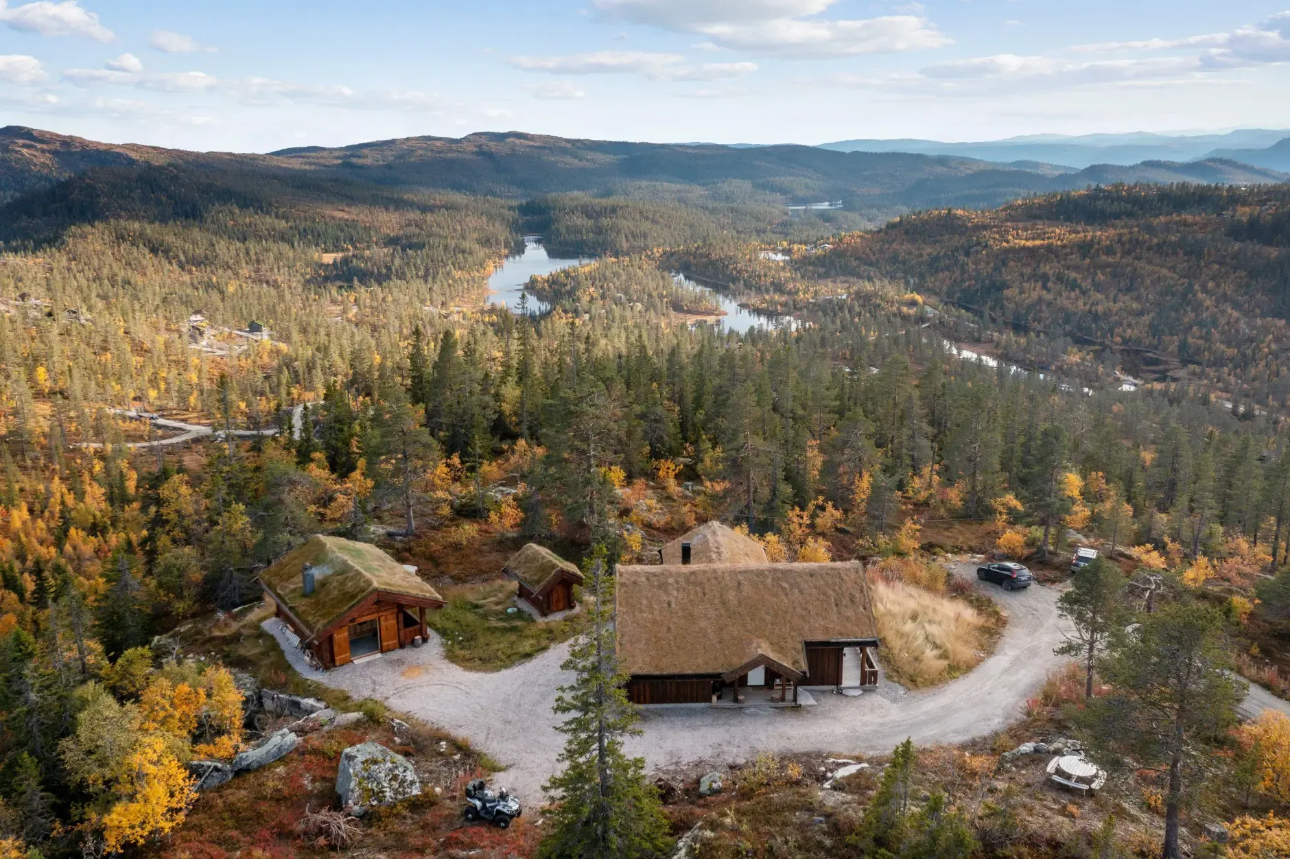 Modern 3-Bedroom House with Expansive Terrace in Eggedal’s Scenic Hills - Image 1