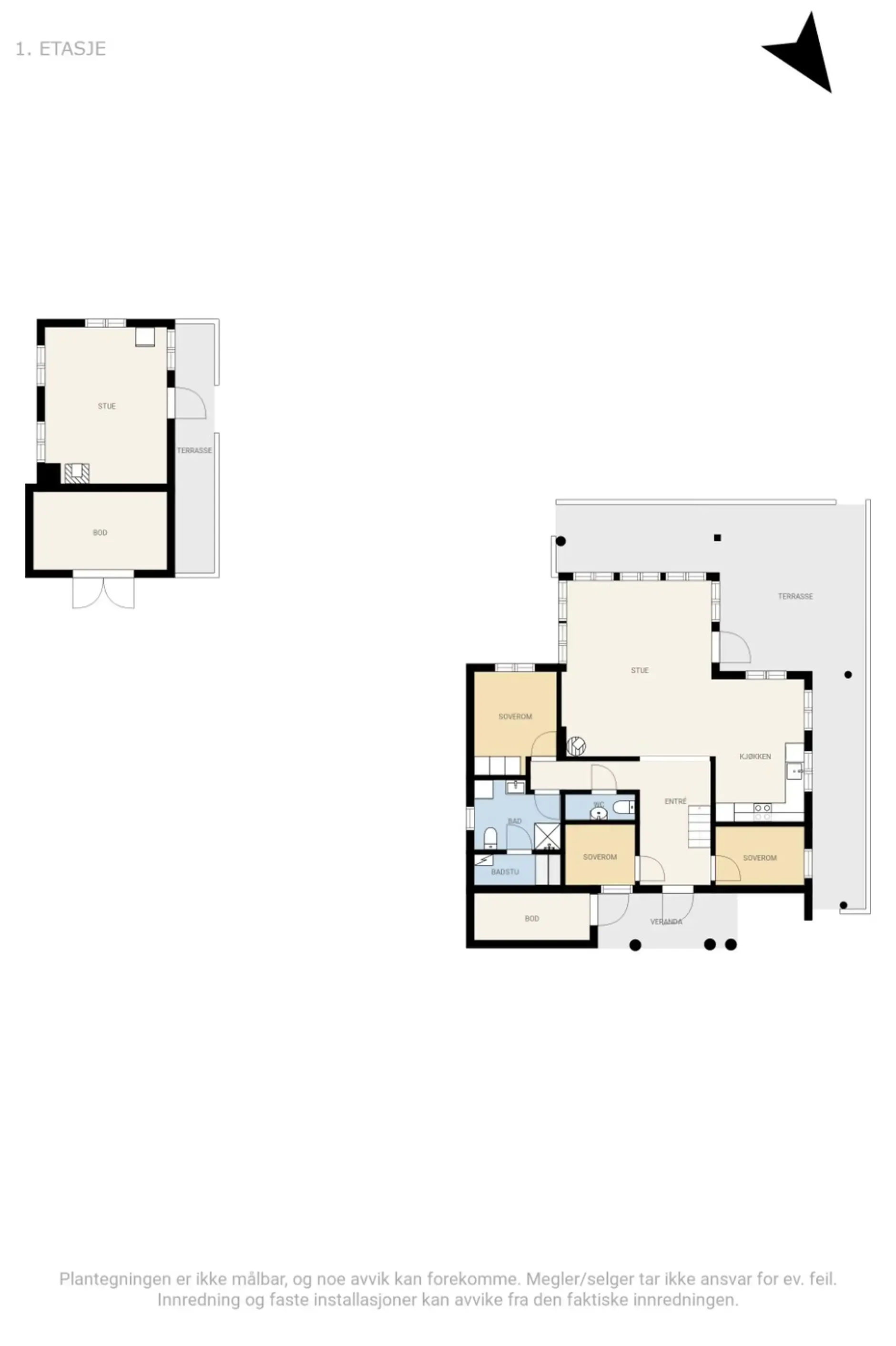 Modern 3-Bedroom House with Expansive Terrace in Eggedal’s Scenic Hills - View image 32 of 33