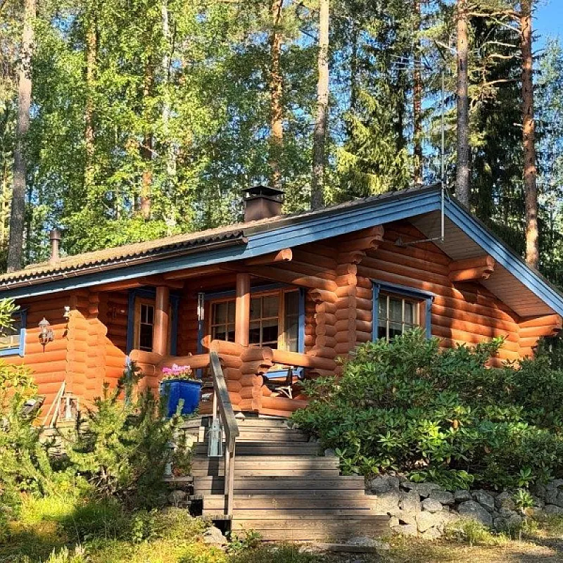 Lakeside Cabin with Expansive Garden in Finland's Peaceful Ostrobothnia