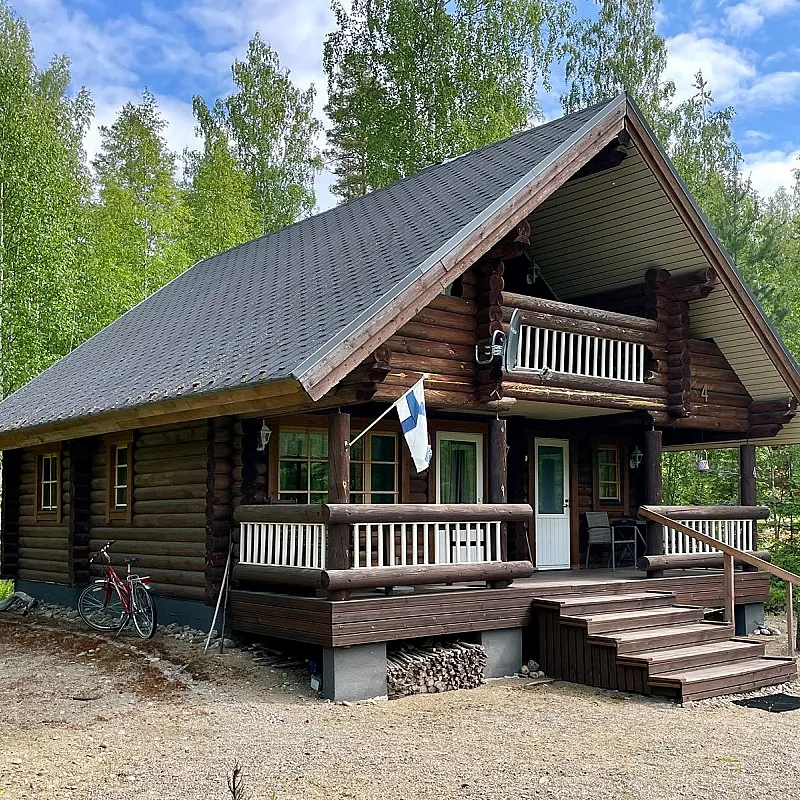 Modern Finnish Cabin with Expansive Grounds in Scenic Sysmä