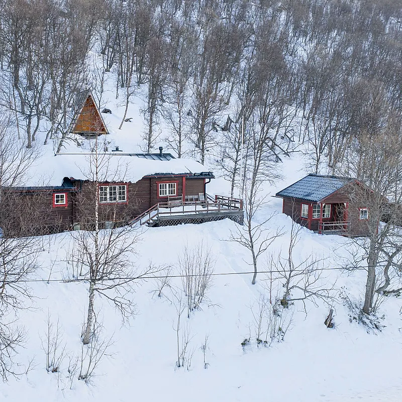 1970s Cabin with Expansive Lot near Ski Slopes in Tänndalen Sweden