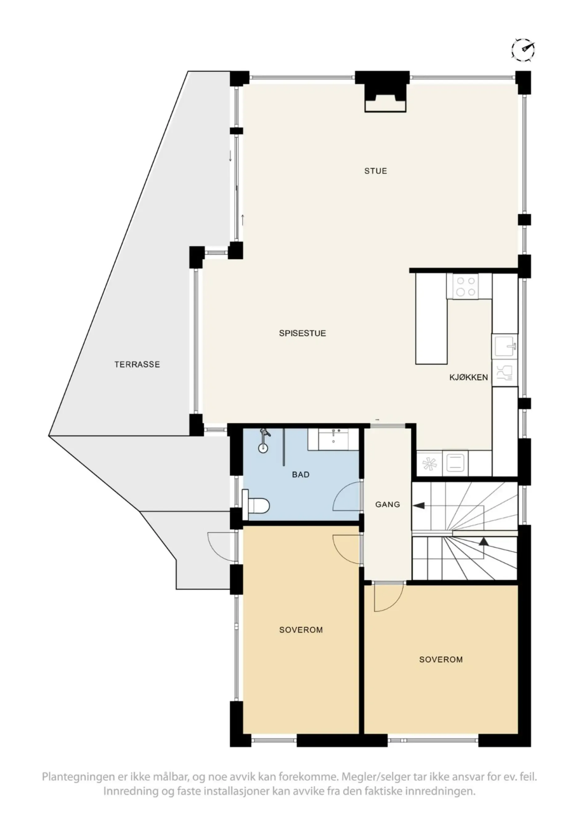 Contemporary 4-Bedroom Country House with Terrace in Norway's Telemark Region - Image 5