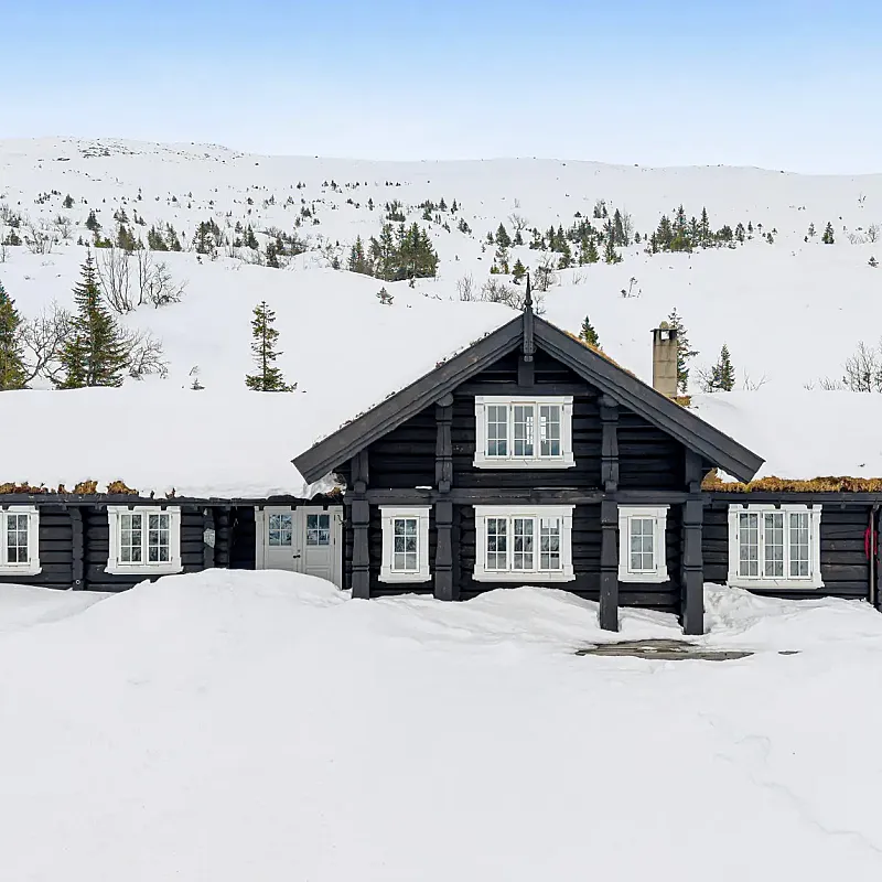 Spacious 5-Bedroom Cabin in Flå with Sauna and Ski Access