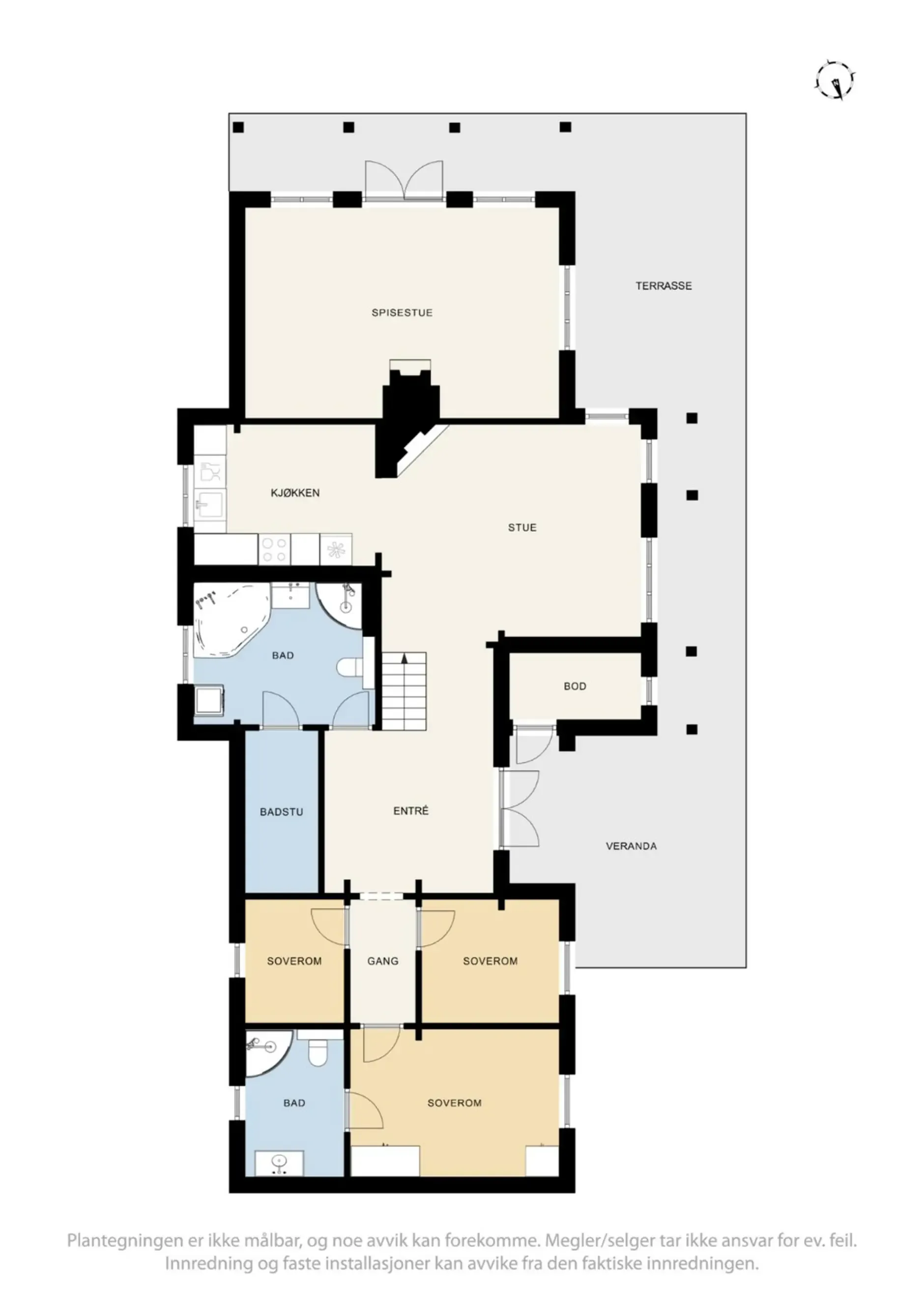 Spacious 5-Bedroom Cabin in Flå with Sauna and Ski Access - Image 4