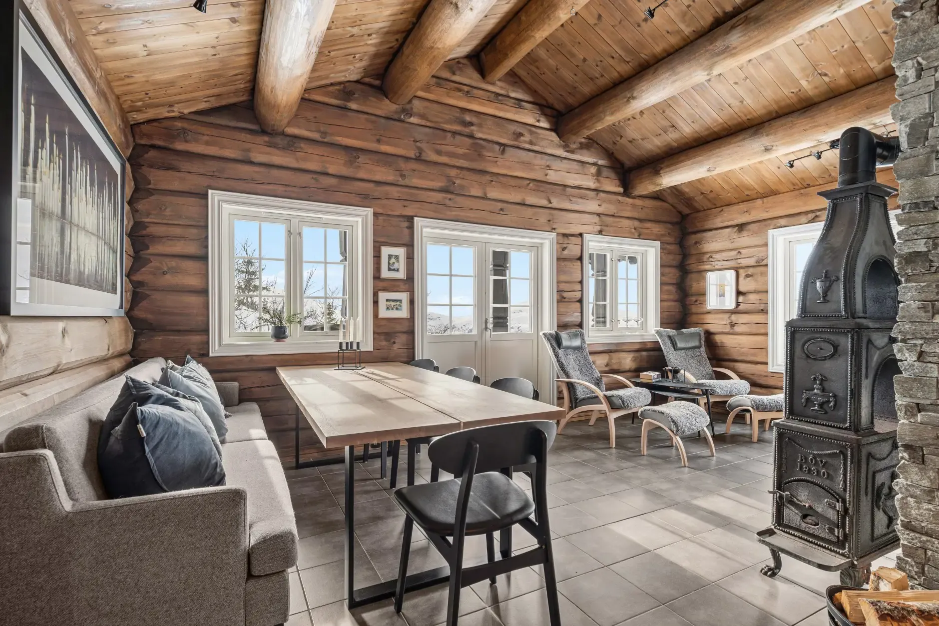 Spacious 5-Bedroom Cabin in Flå with Sauna and Ski Access - View image 10 of 26
