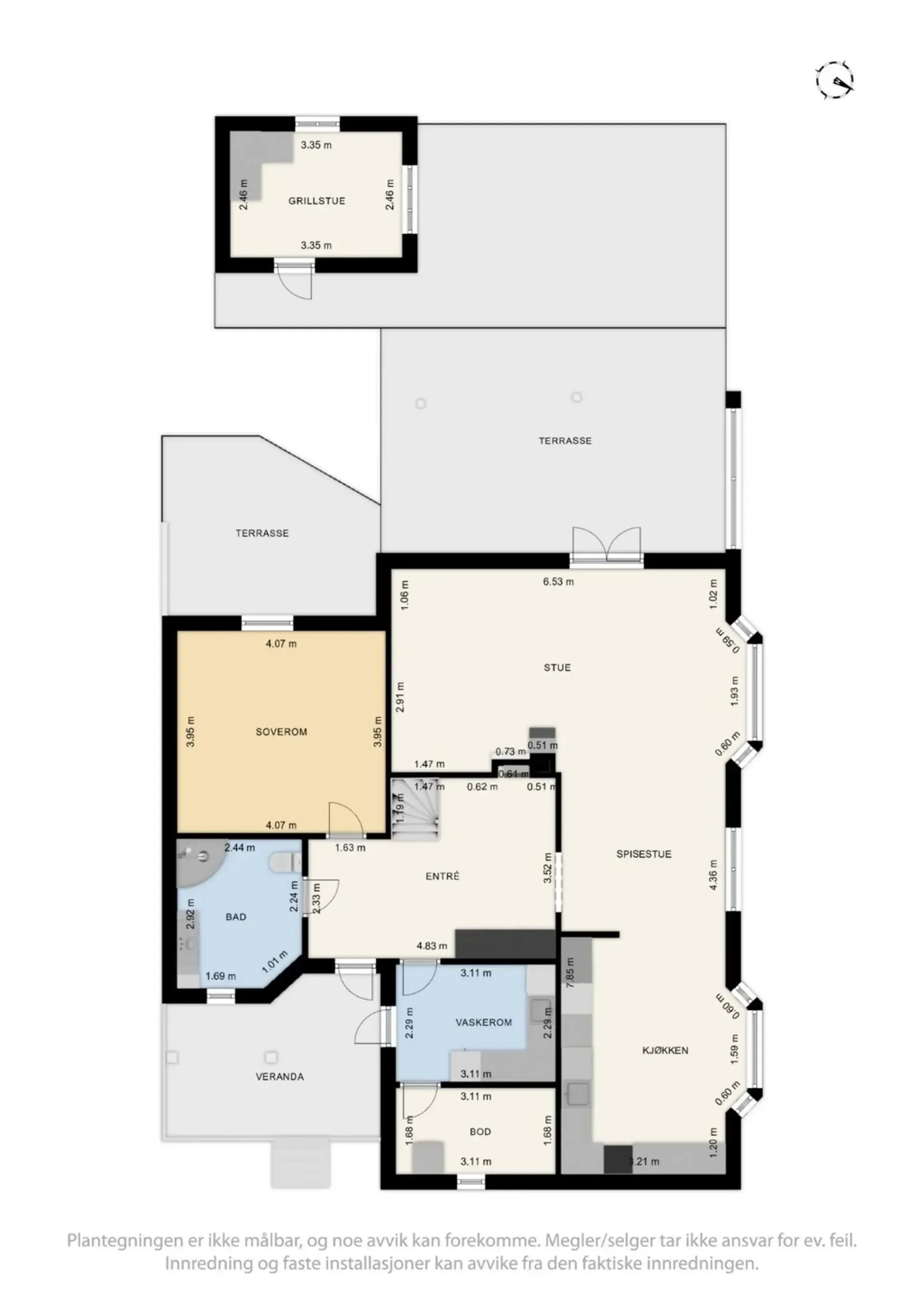 Spacious 5-Bedroom House with Expansive Garden in Scenic Ulvsvåg, Norway - View image 8 of 45