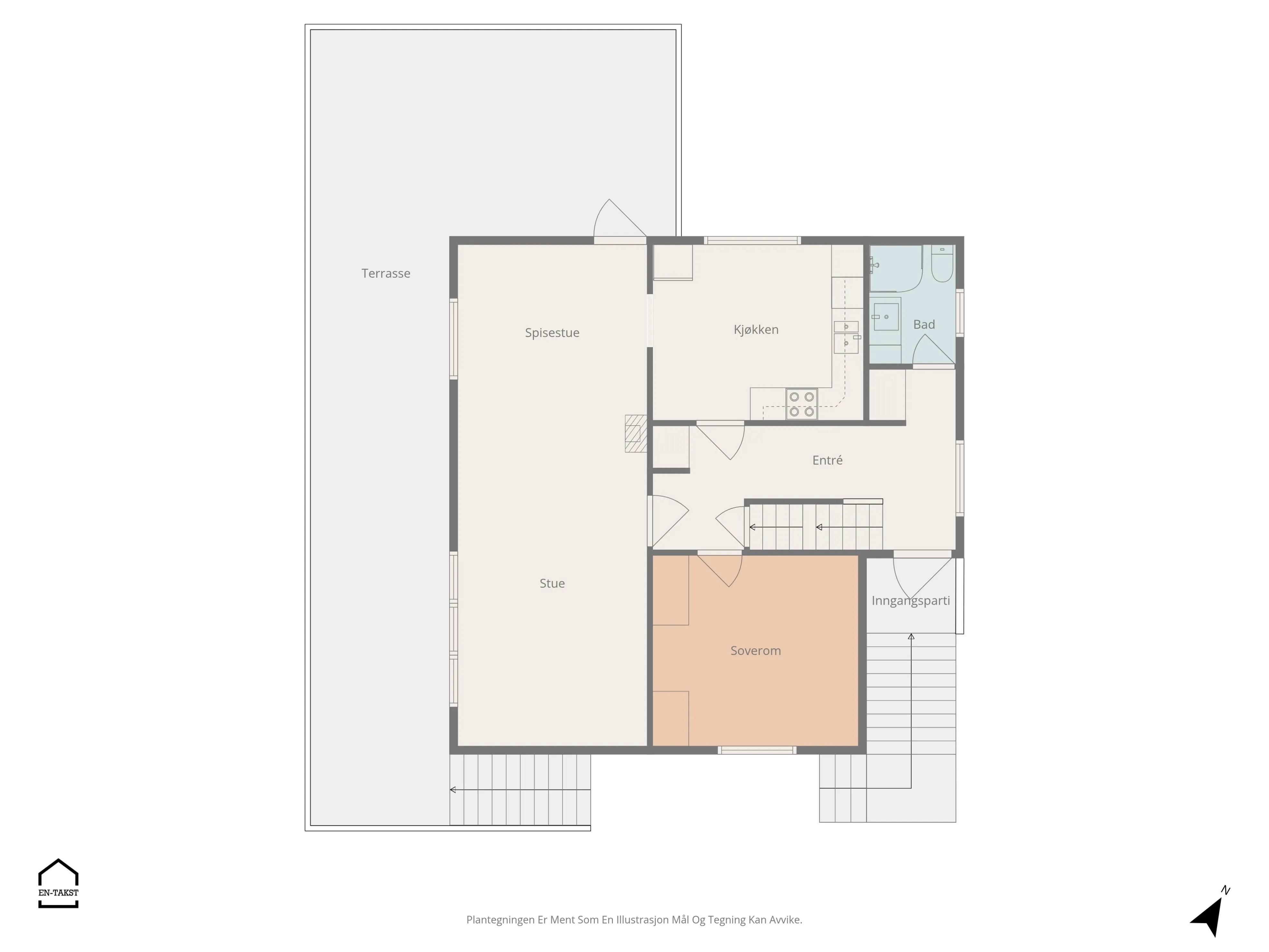 1960s Spacious 5-Bedroom House with Expansive Grounds in Fjørtoft, Norway - View image 50 of 51