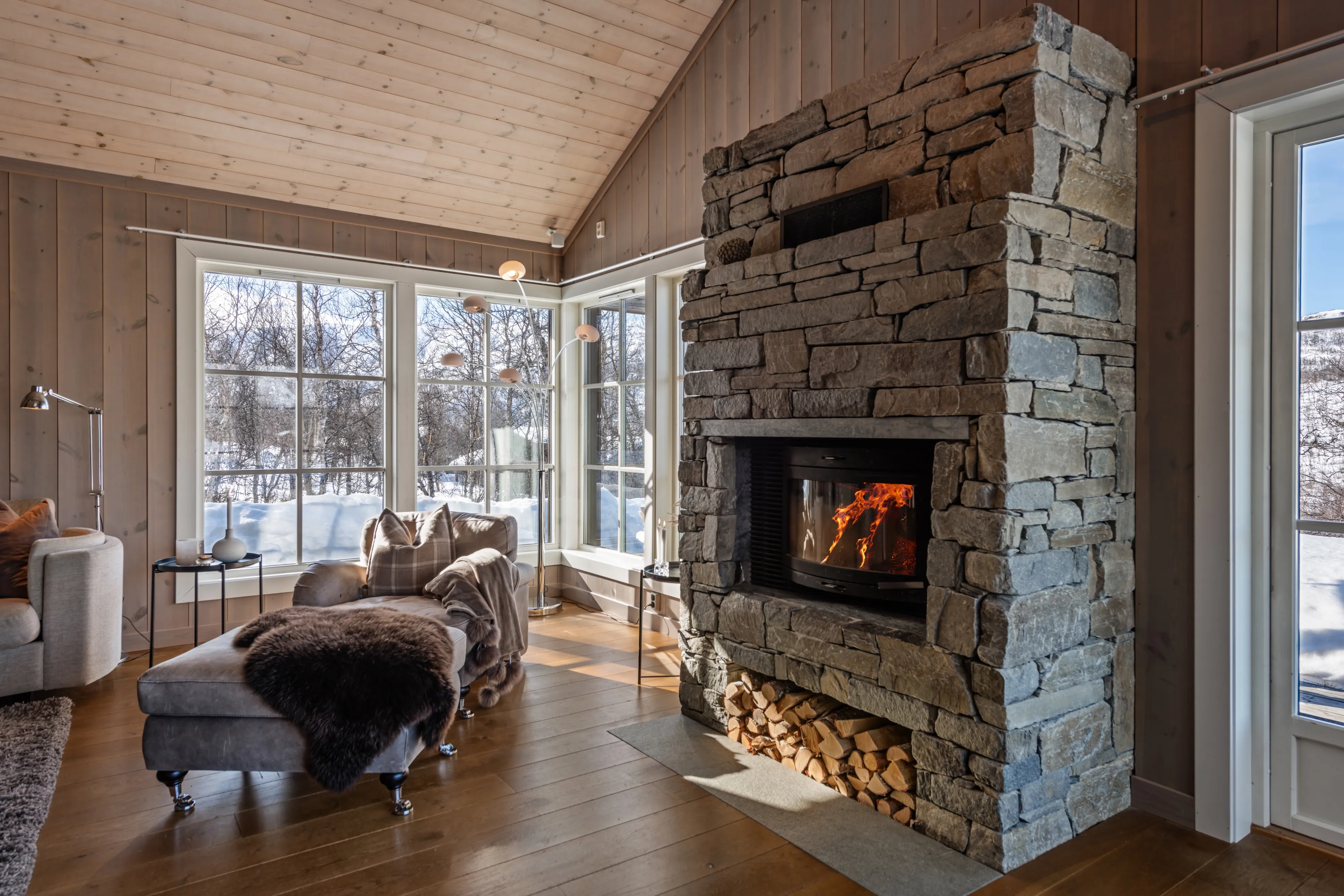 Contemporary 4-Bedroom Chalet with Sauna and Garden in Hol, Norway - View image 10 of 71