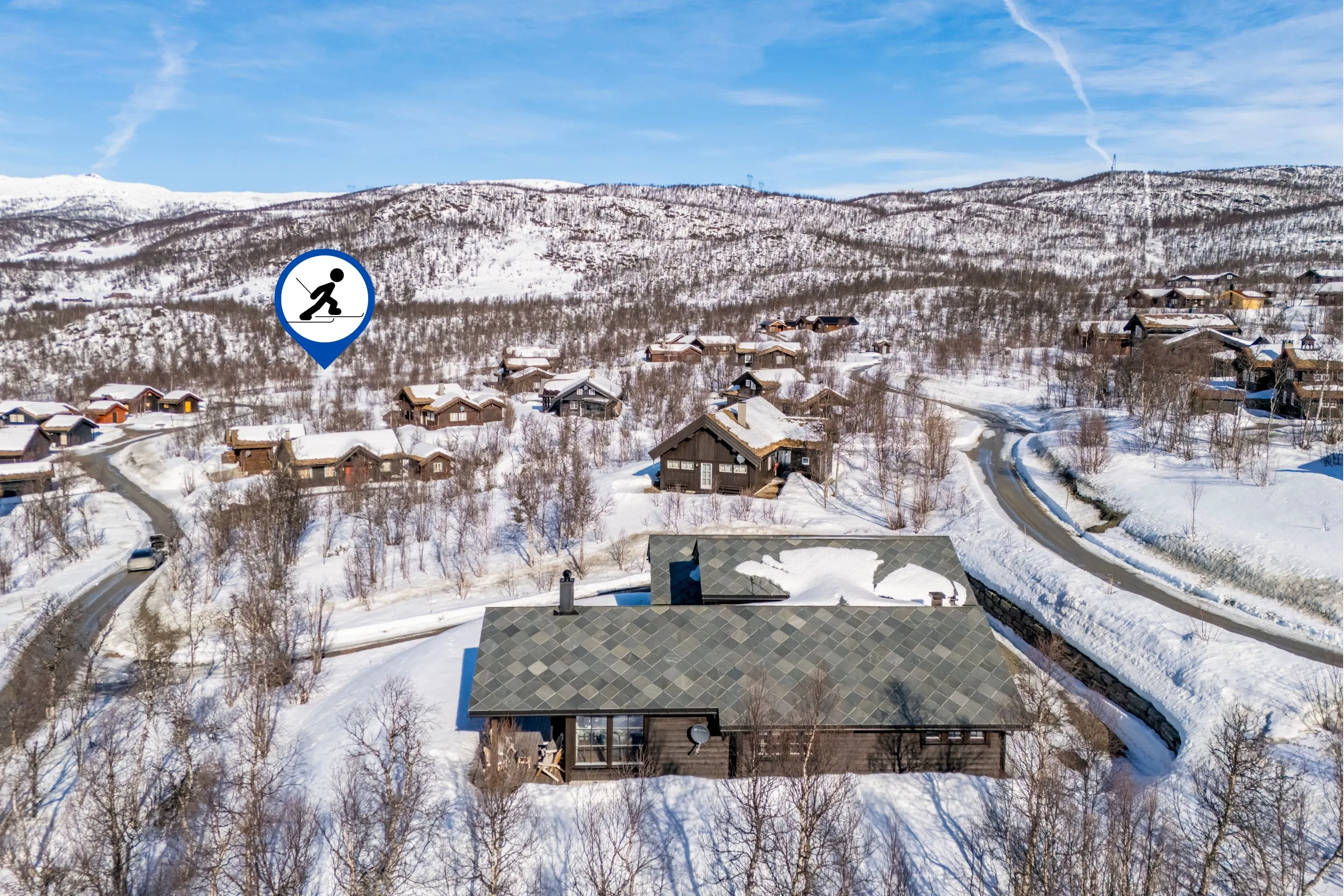 Contemporary 4-Bedroom Chalet with Sauna and Garden in Hol, Norway - View image 55 of 71