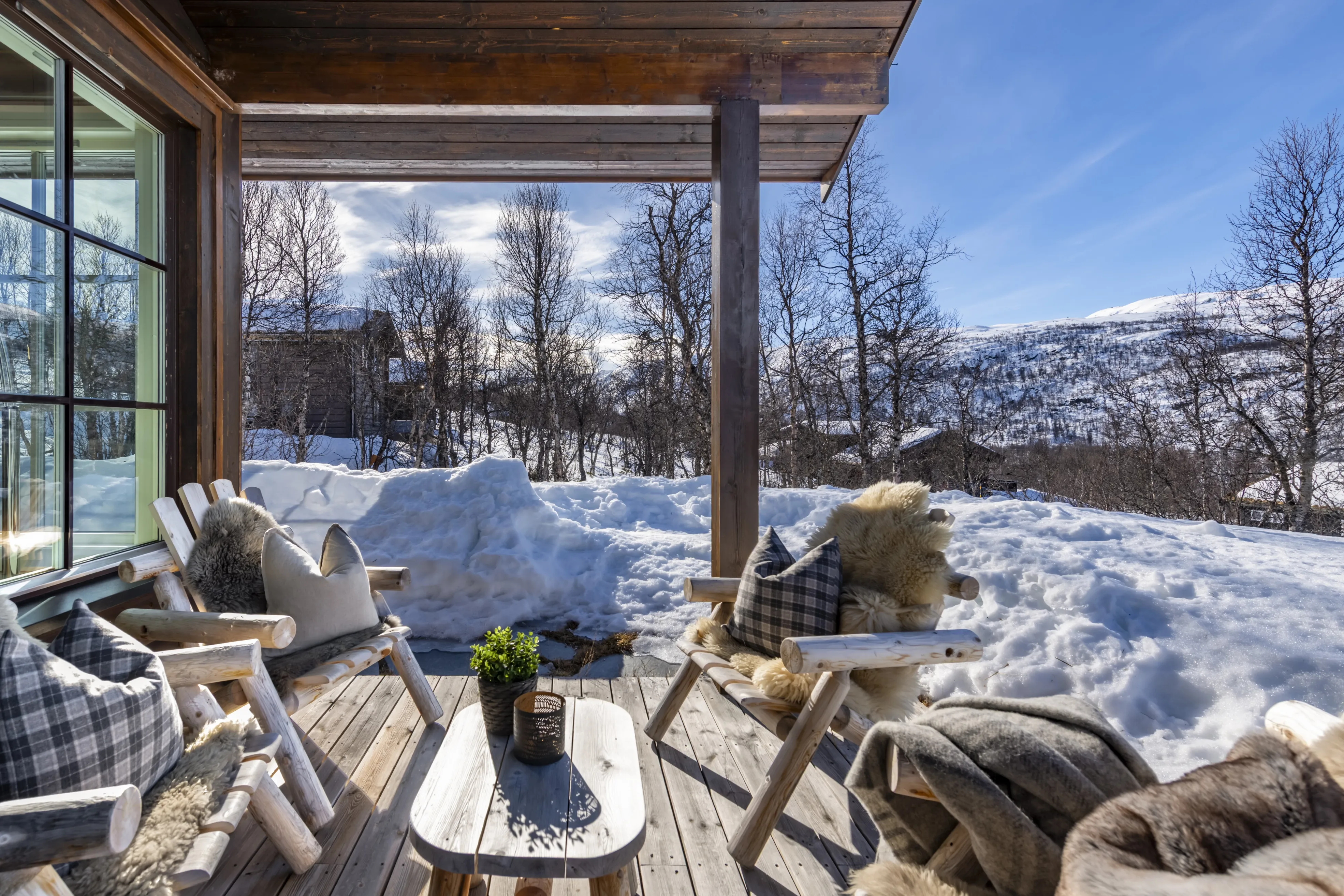 Contemporary 4-Bedroom Chalet with Sauna and Garden in Hol, Norway - View image 58 of 71