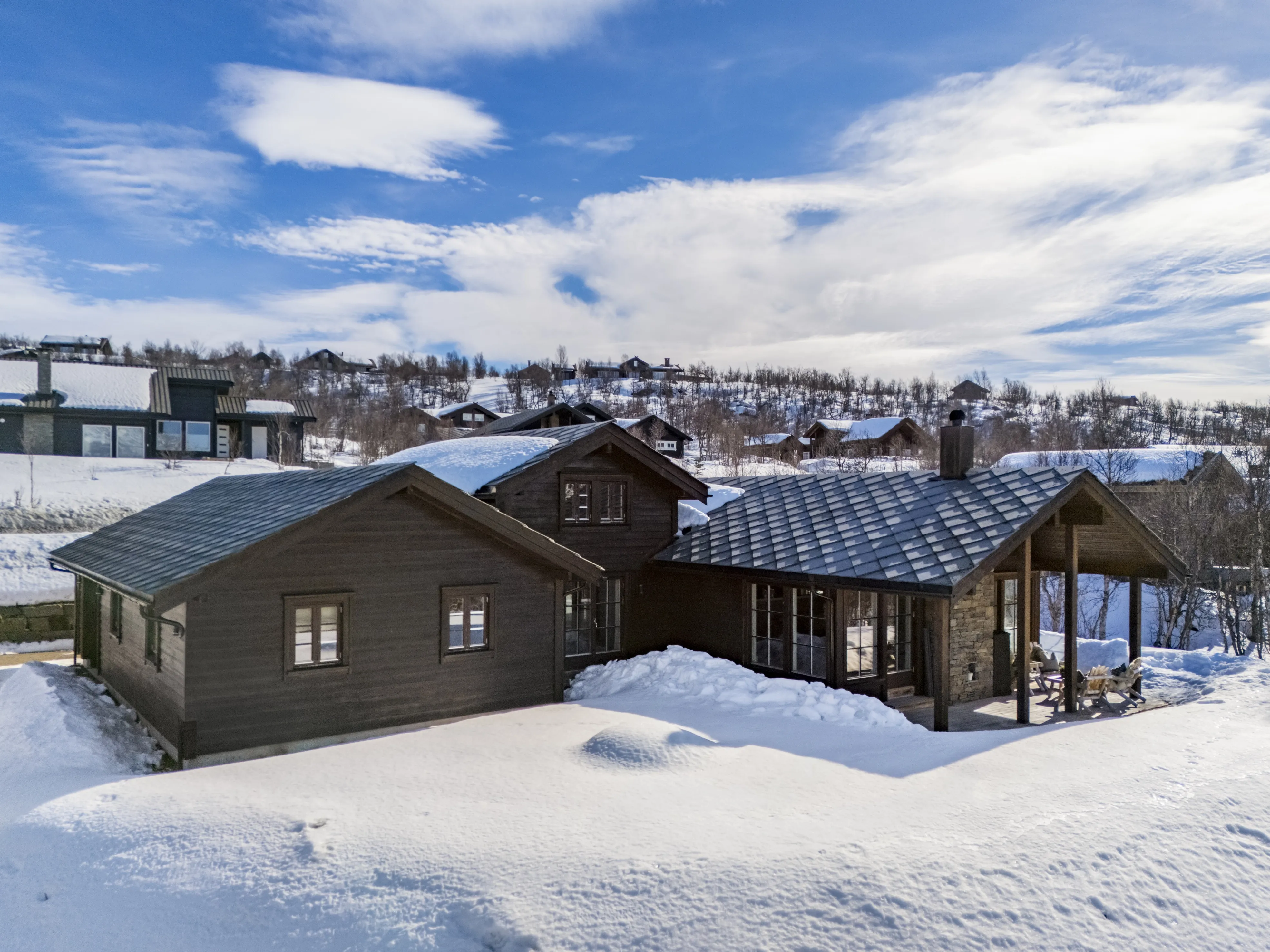 Contemporary 4-Bedroom Chalet with Sauna and Garden in Hol, Norway - View image 68 of 71