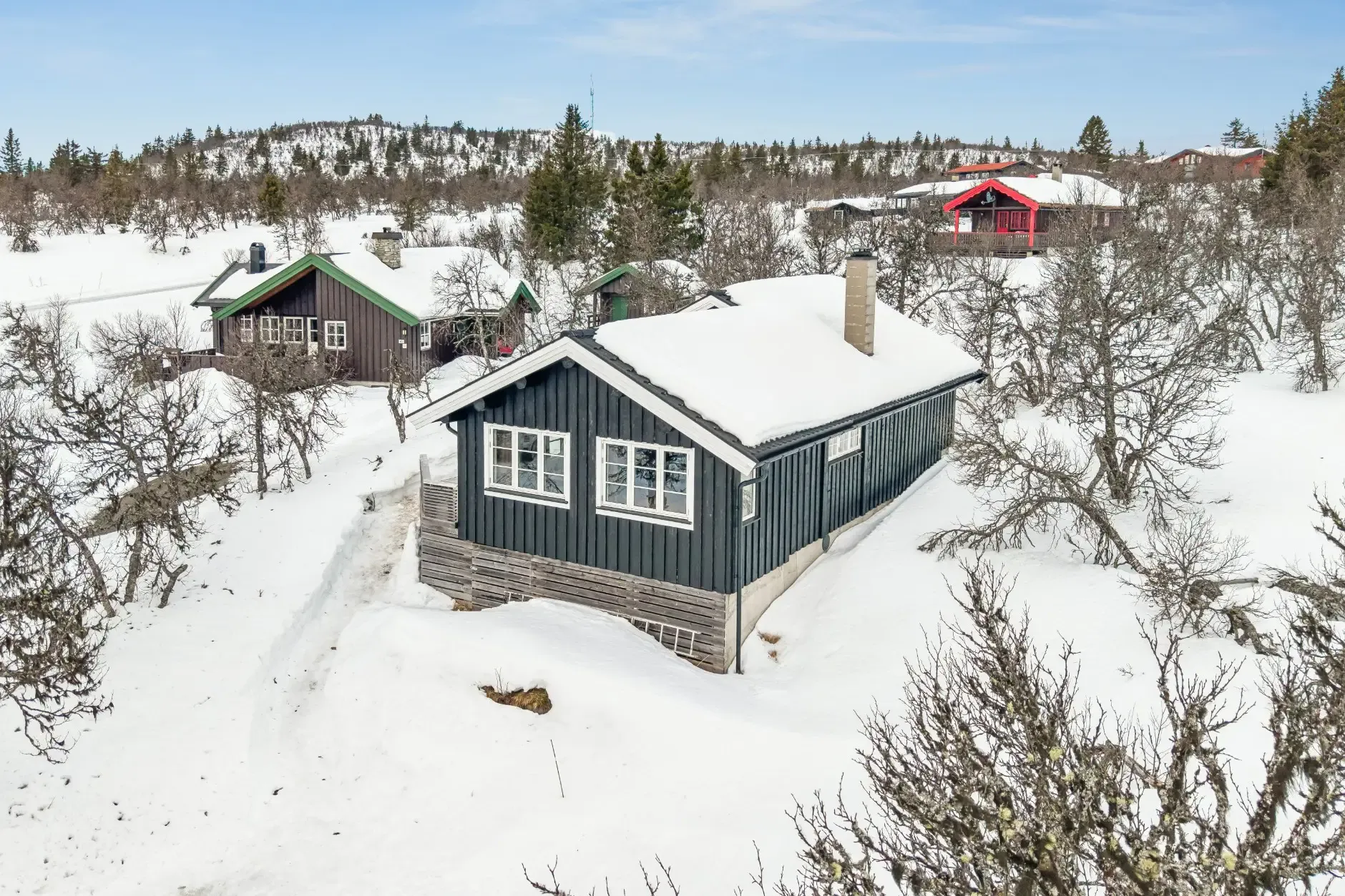 Norwegian Retreat: Modern 2-Bedroom Cabin with Terrace Near Ski Trails - View image 28 of 30