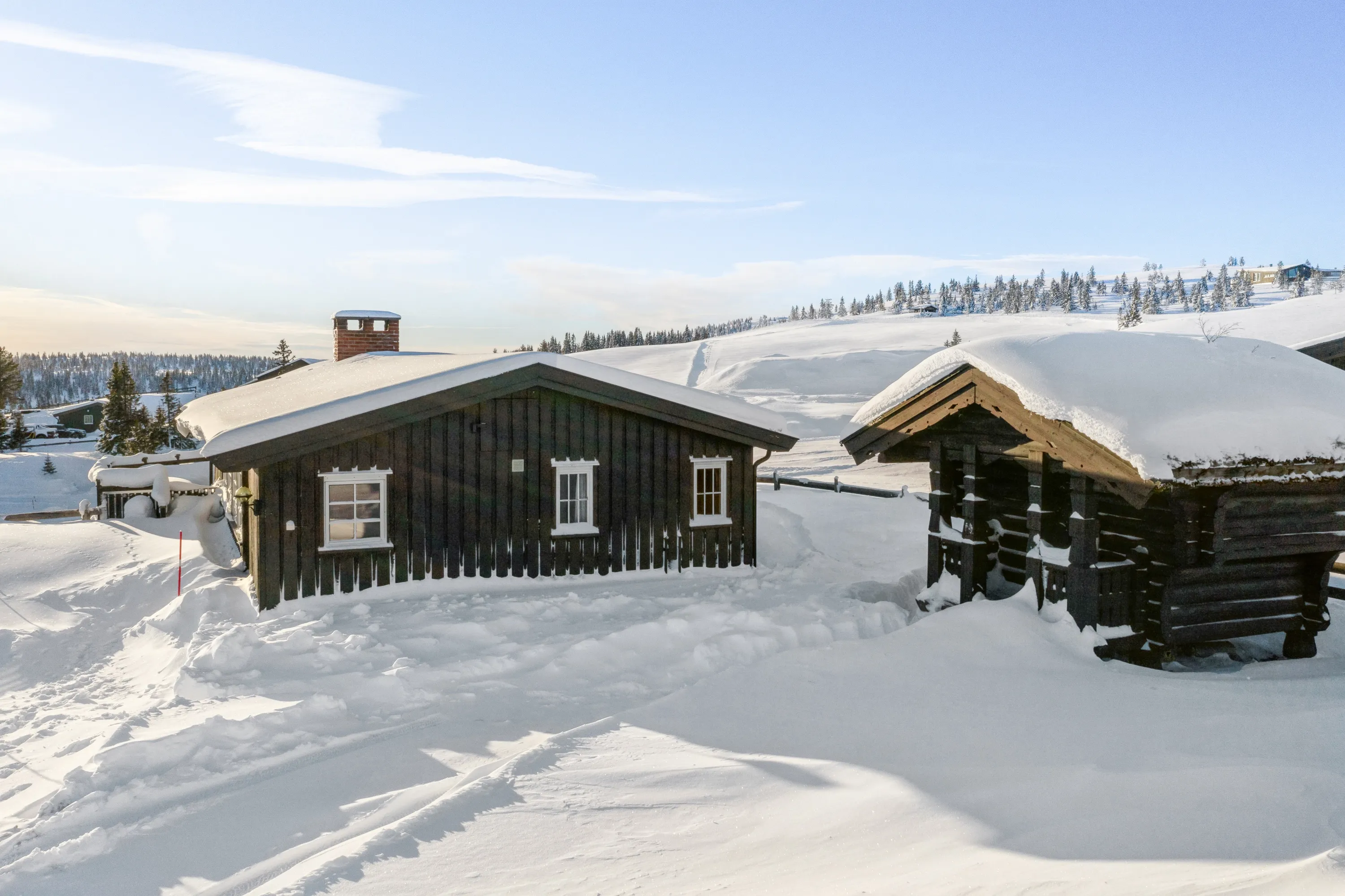 1980s Norwegian Cabin with 4 Bedrooms and Parking in Scenic Gol - View image 36 of 48