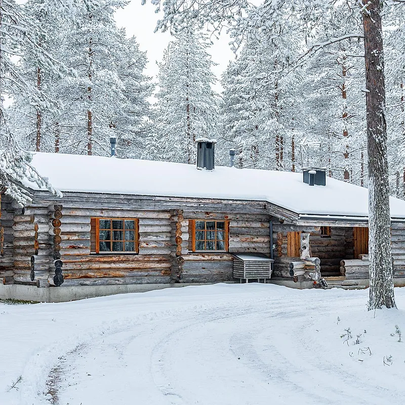 3-Bedroom Cabin with Expansive Grounds in Scenic Kuusamo, Finland