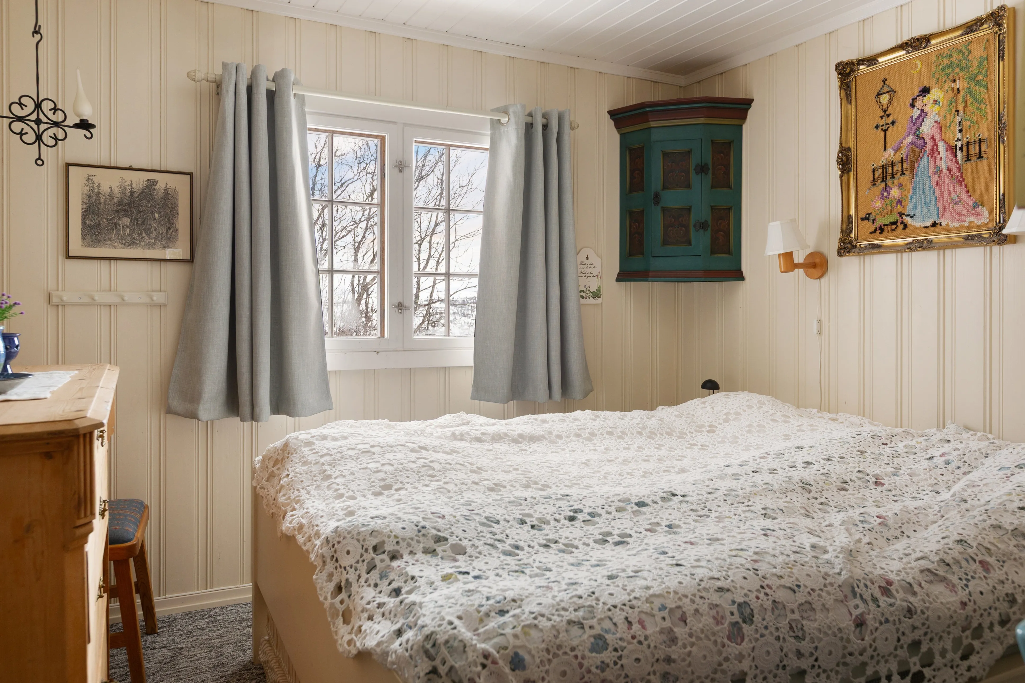 Hytte fra 1960-tallet med hage og terrasse i det naturskjønne Vestre Slidre, Norge - Vis bilde 15 av 24