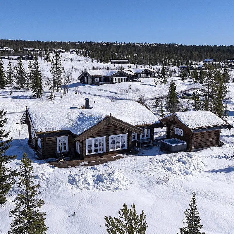 Contemporary 3-Bedroom Cabin with Sauna and Terrace in Trysil, Norway