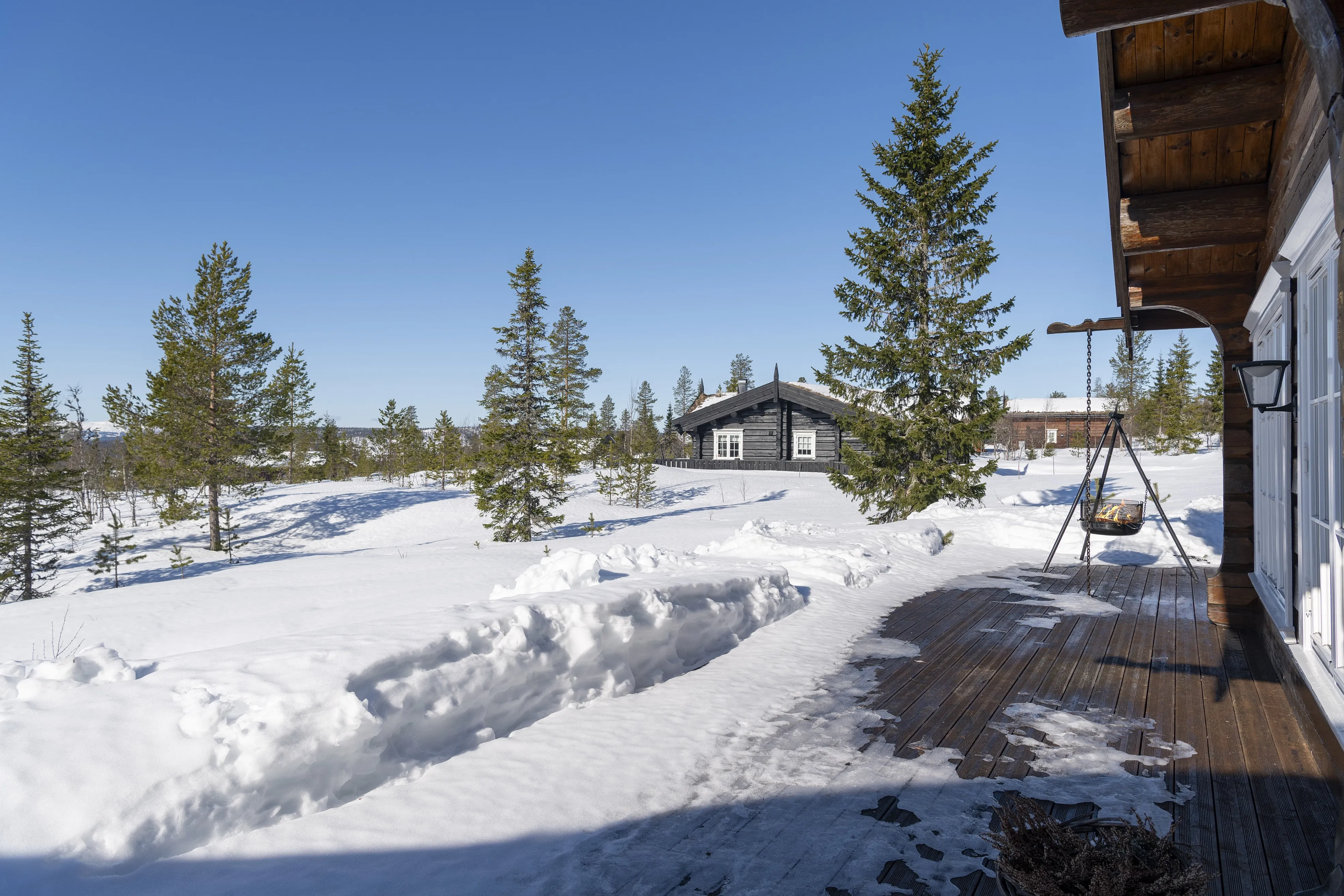 Contemporary 3-Bedroom Cabin with Sauna and Terrace in Trysil, Norway - View image 25 of 32