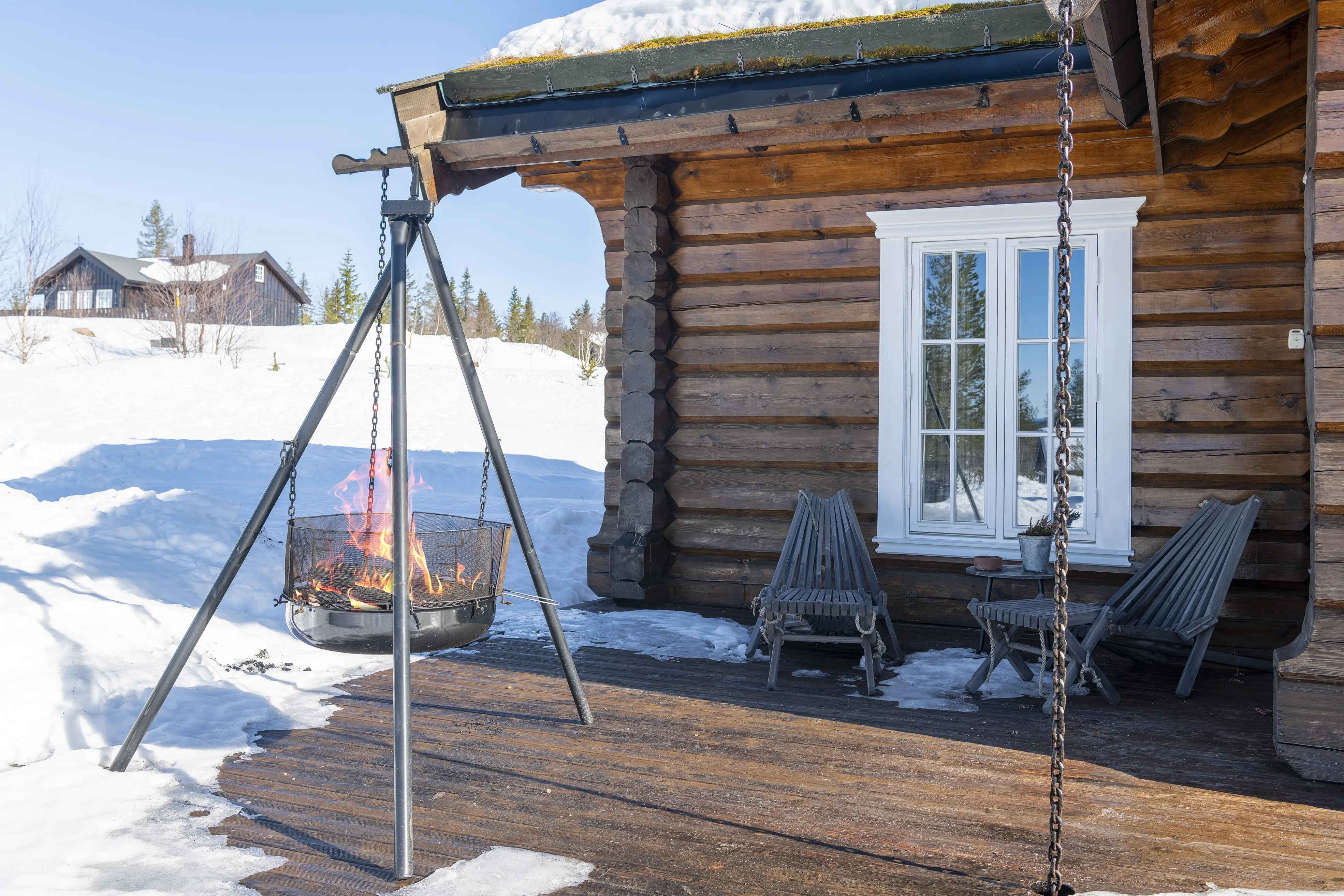 Contemporary 3-Bedroom Cabin with Sauna and Terrace in Trysil, Norway - View image 26 of 32