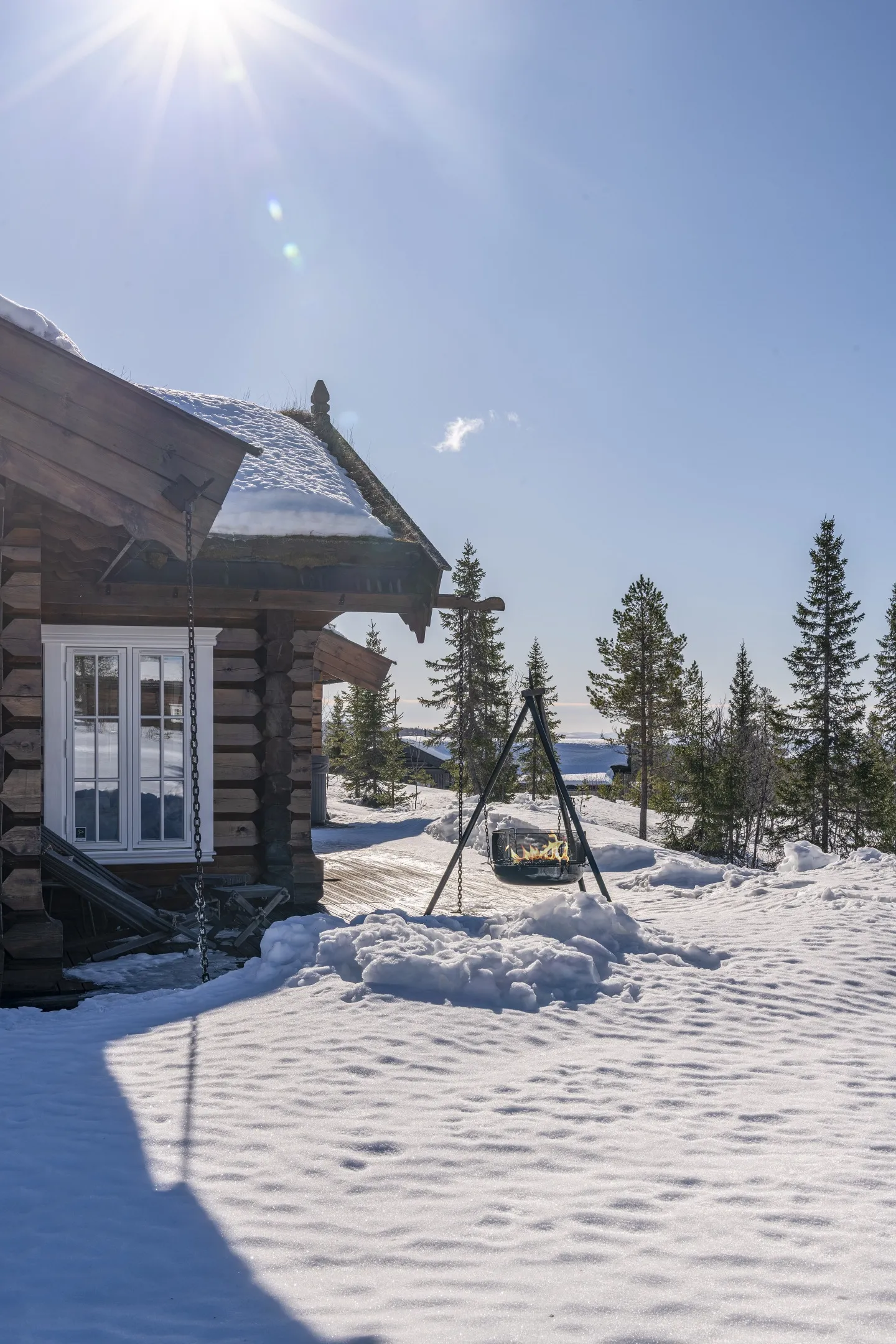 Contemporary 3-Bedroom Cabin with Sauna and Terrace in Trysil, Norway - View image 29 of 32