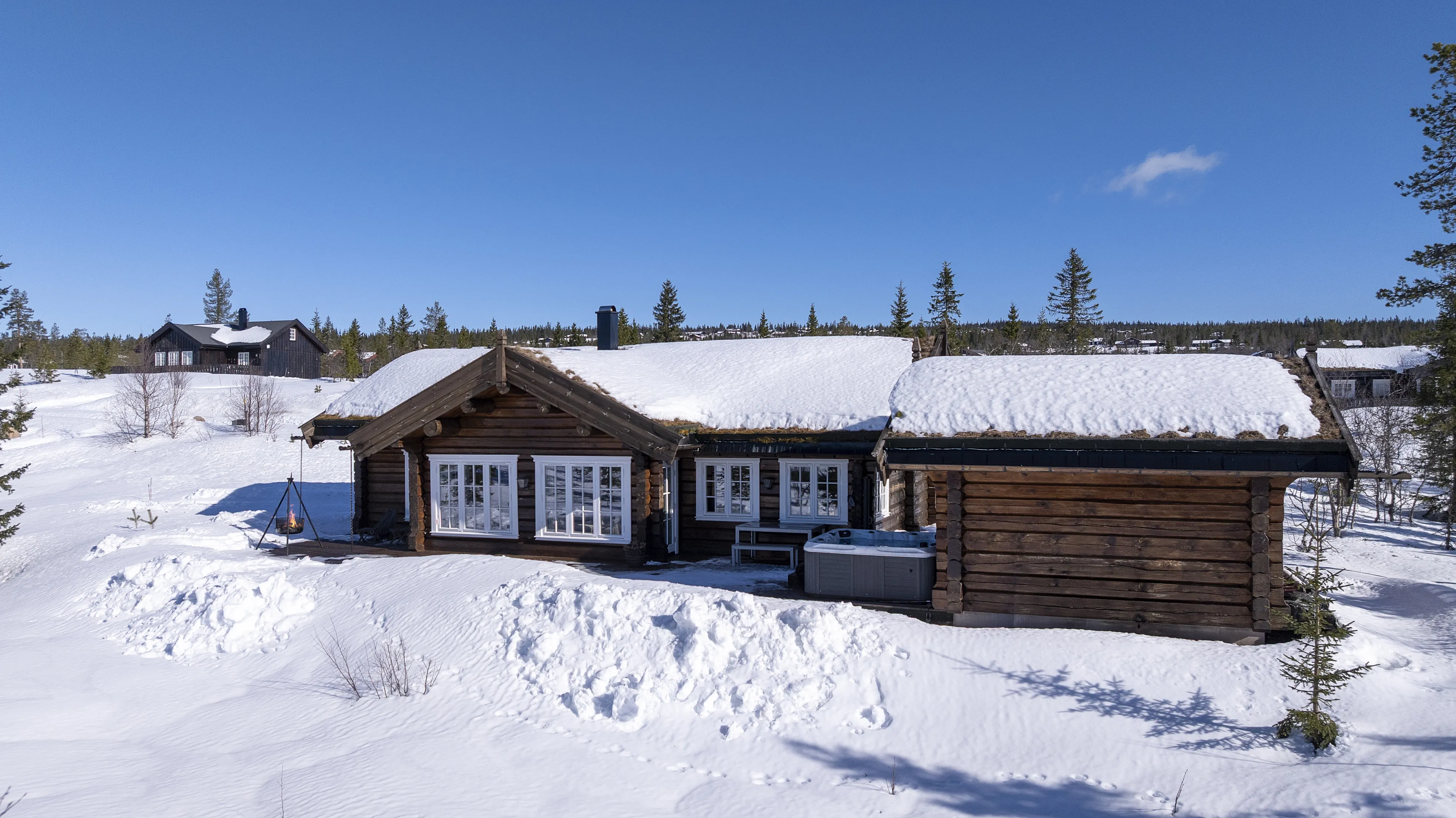 Contemporary 3-Bedroom Cabin with Sauna and Terrace in Trysil, Norway - View image 30 of 32