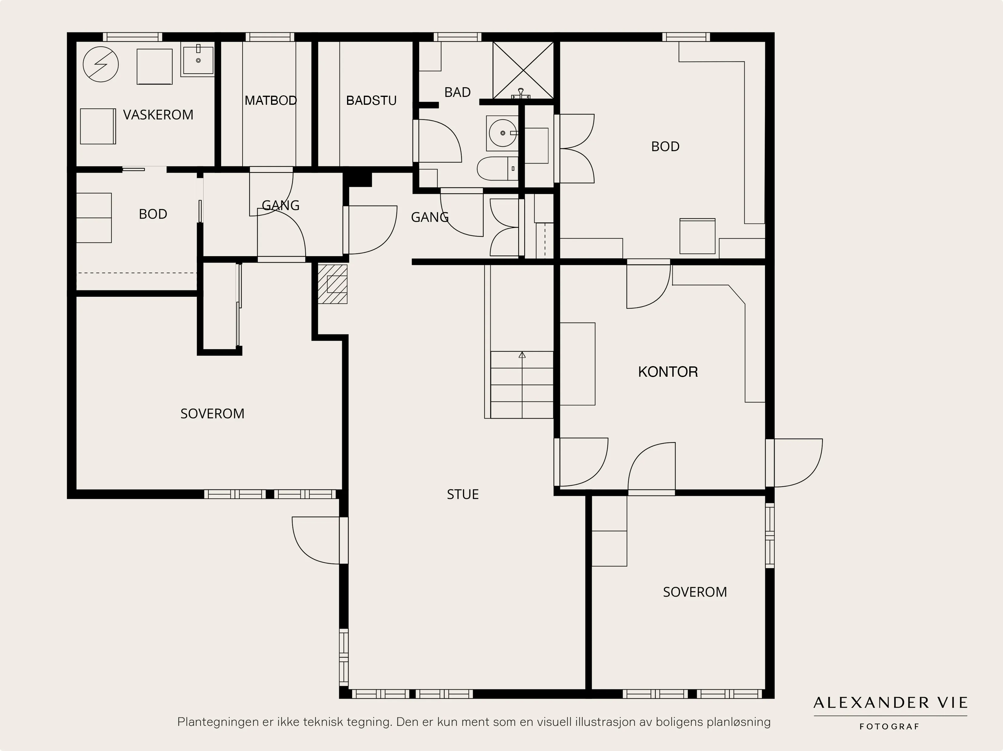 Spacious 4-Bedroom House with Garden in Os, Norway's Scenic Vestland Region - View image 25 of 54