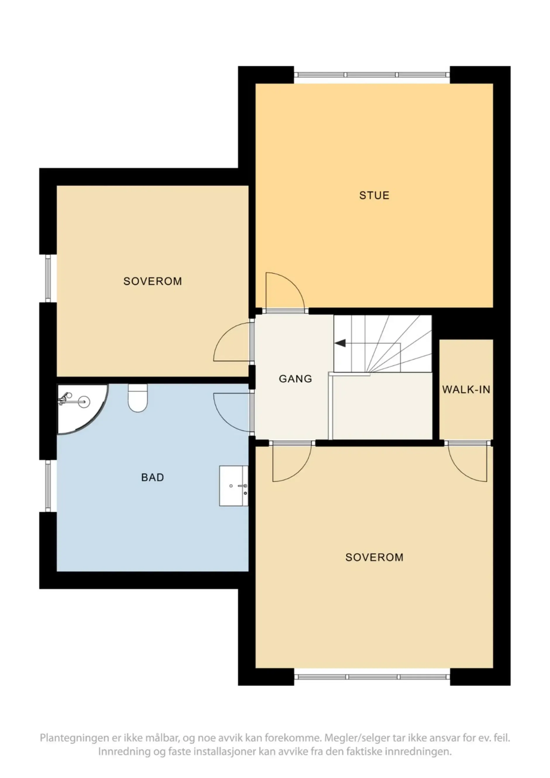 Modernes Reihenhaus mit 3 Schlafzimmern und Terrasse im familienfreundlichen Ås - Bild 27 von 42 anzeigen
