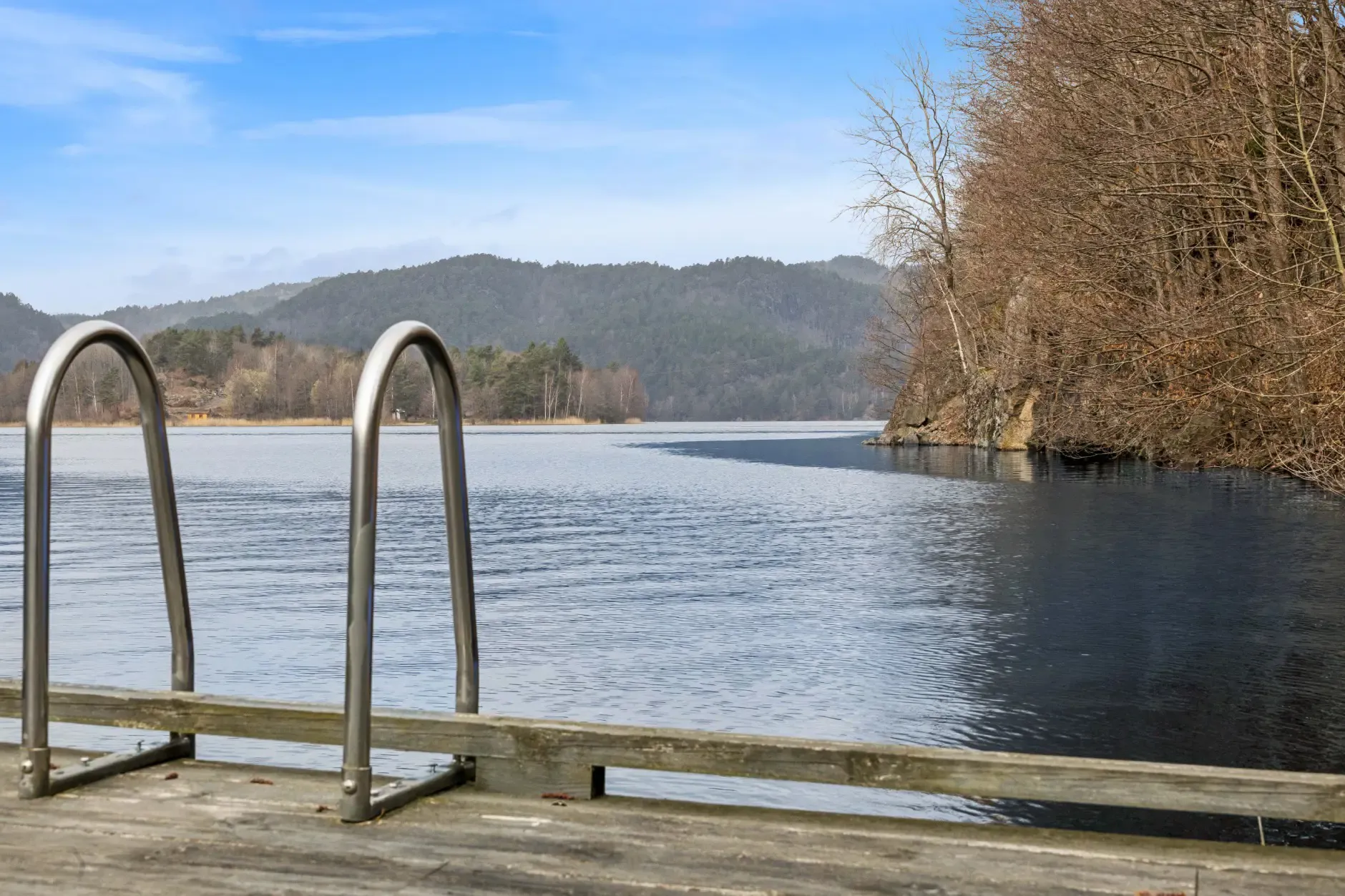 Contemporary Waterfront House in Justvik with Private Shoreline and Garden - View image 38 of 41