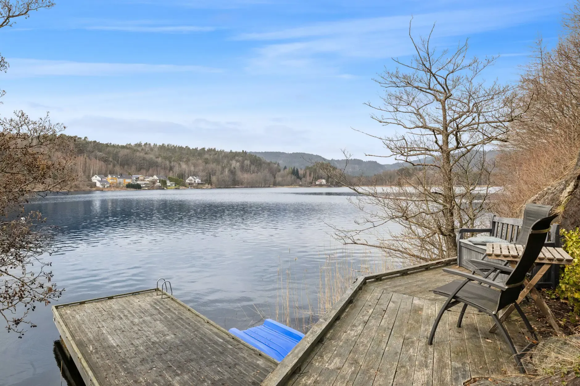 Contemporary Waterfront House in Justvik with Private Shoreline and Garden - View image 39 of 41