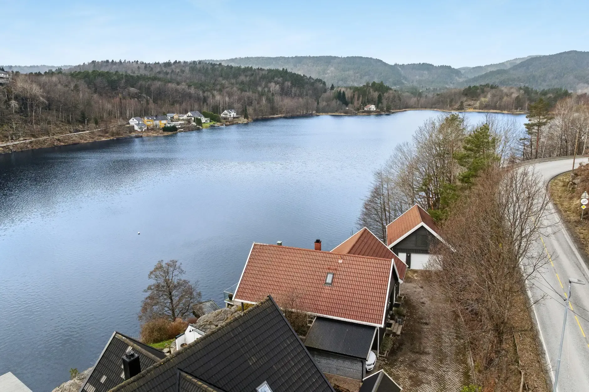 Contemporary Waterfront House in Justvik with Private Shoreline and Garden - View image 41 of 41