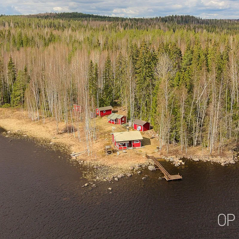 Finnish 1980s Cabin with Expansive Grounds in Kangasniemi