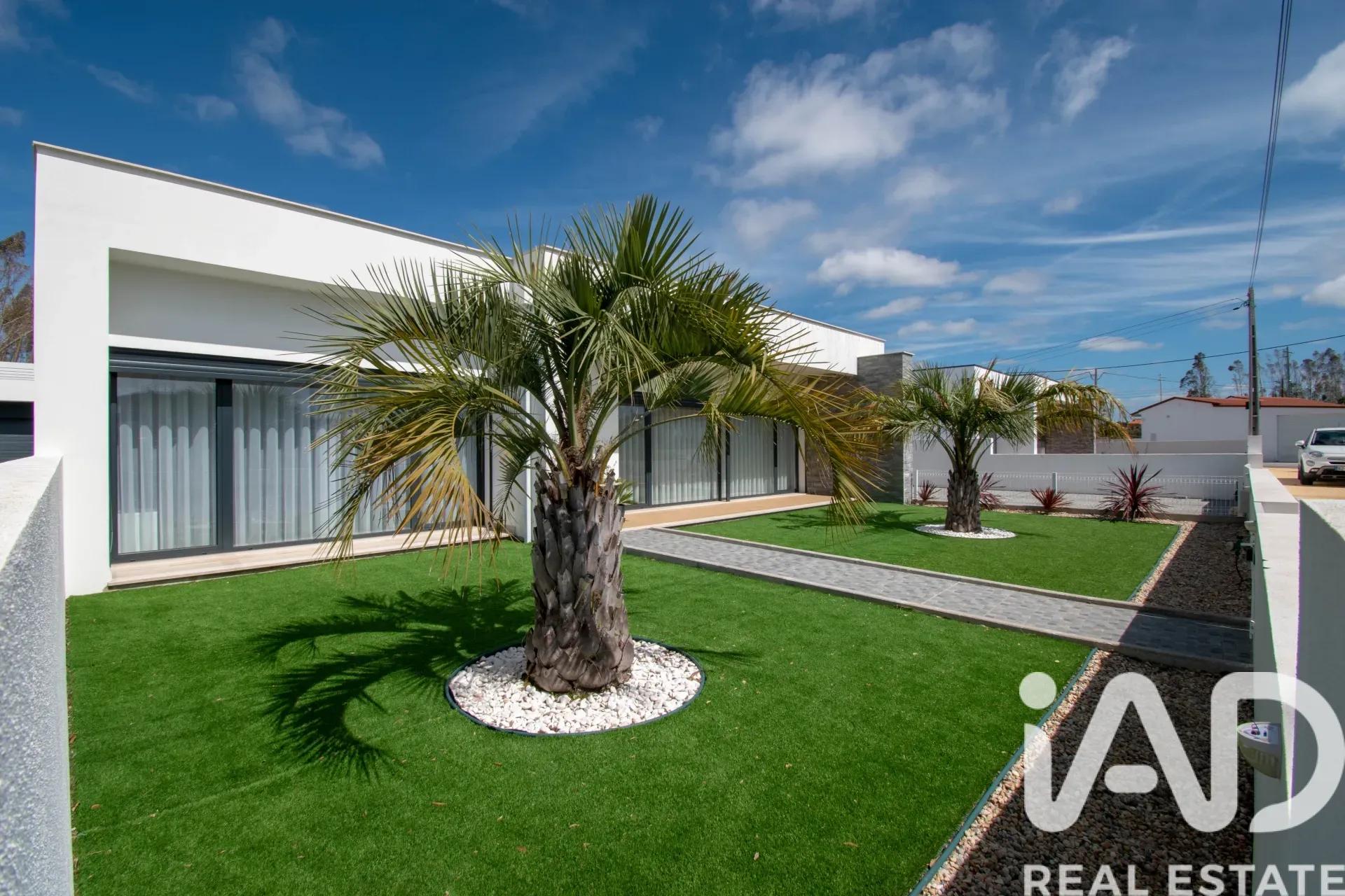 Moderne enetasjes hus med hage i kystbyen Marinha Grande - Vis bilde 31 av 31