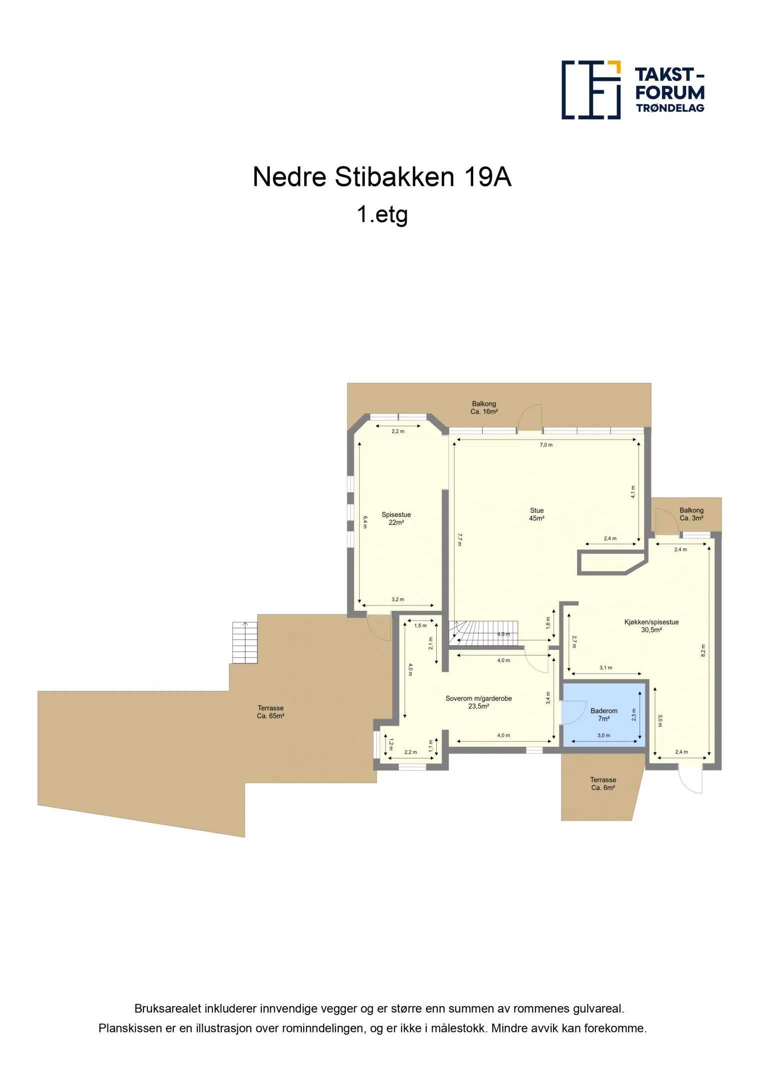 1980s 3-Bedroom House with Fjord Views and Expansive Terrace in Saksvik - View image 8 of 41