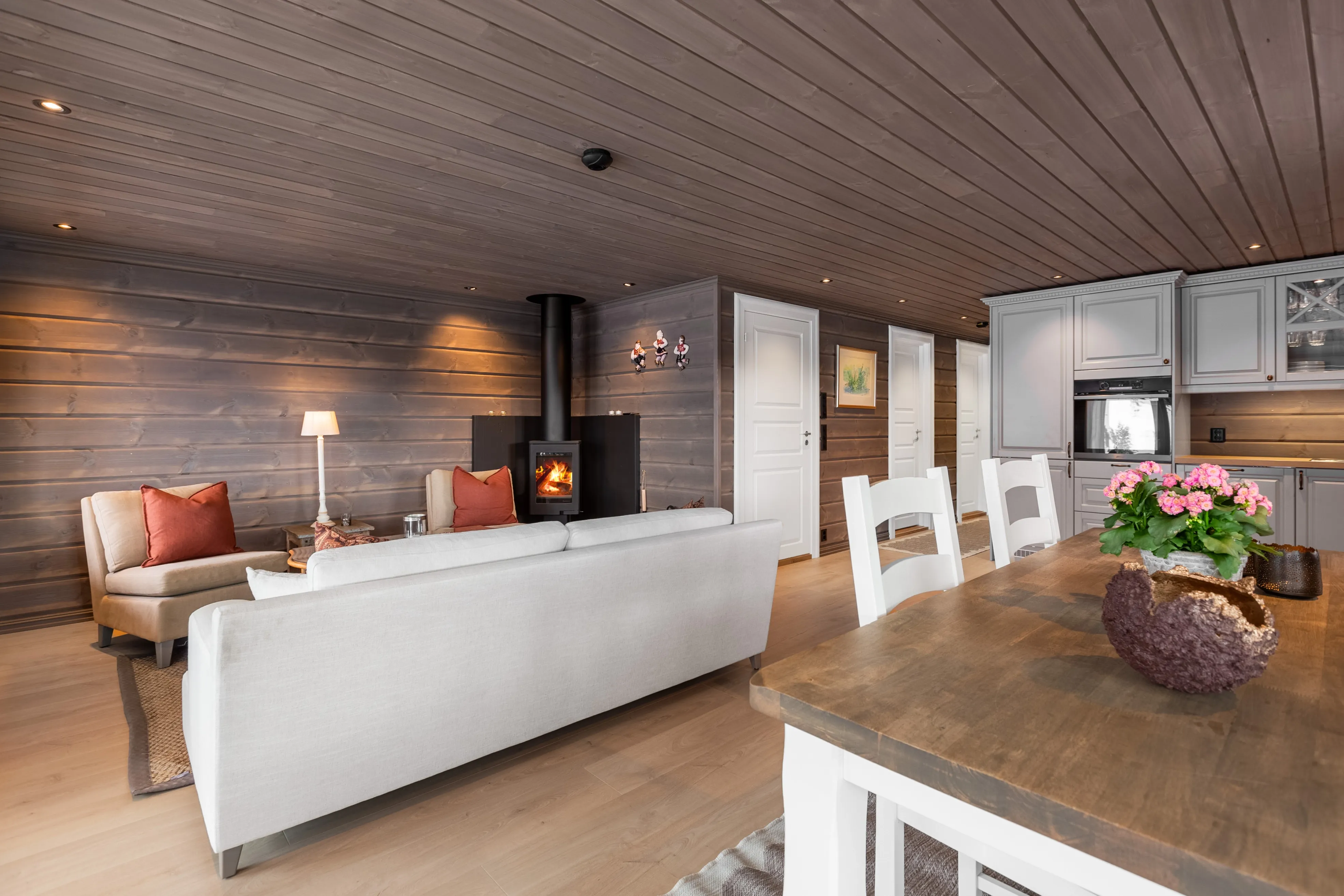 Modern 2-Bedroom Cabin with Sunlit Terrace in Tisleidalen, Norway - View image 7 of 32