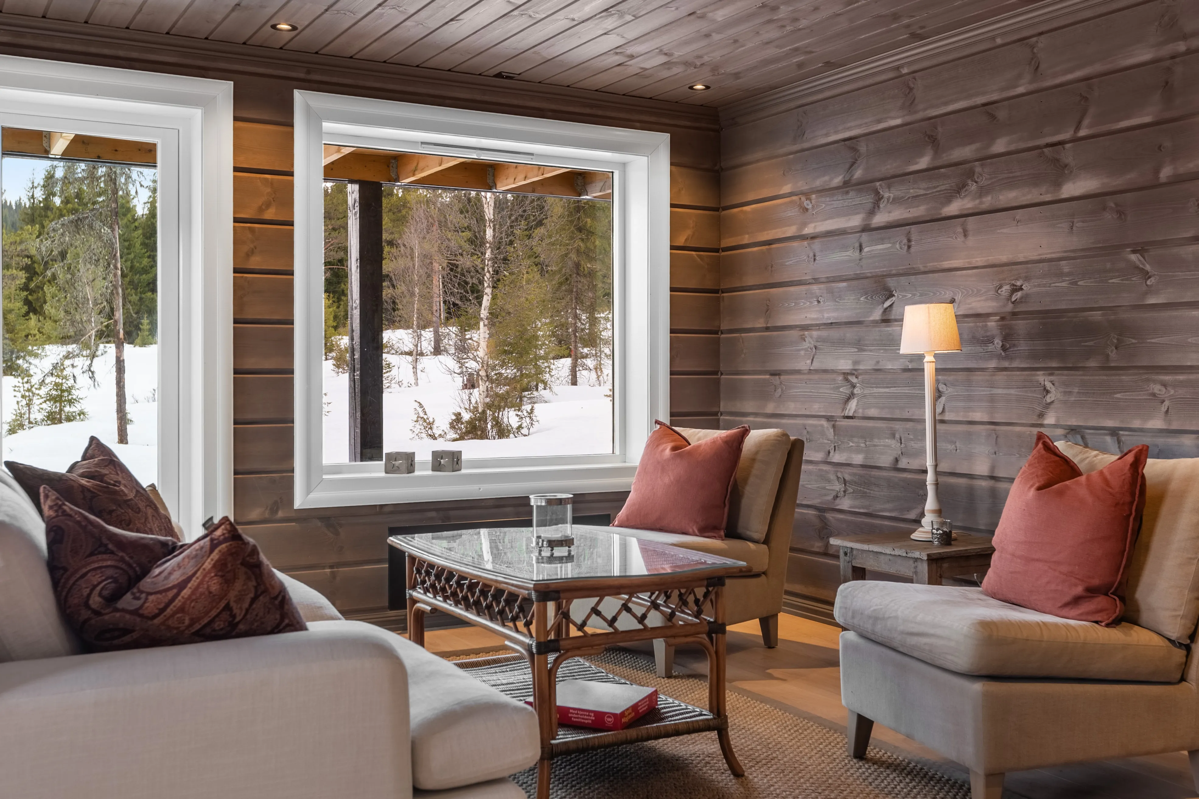 Modern 2-Bedroom Cabin with Sunlit Terrace in Tisleidalen, Norway - View image 8 of 32