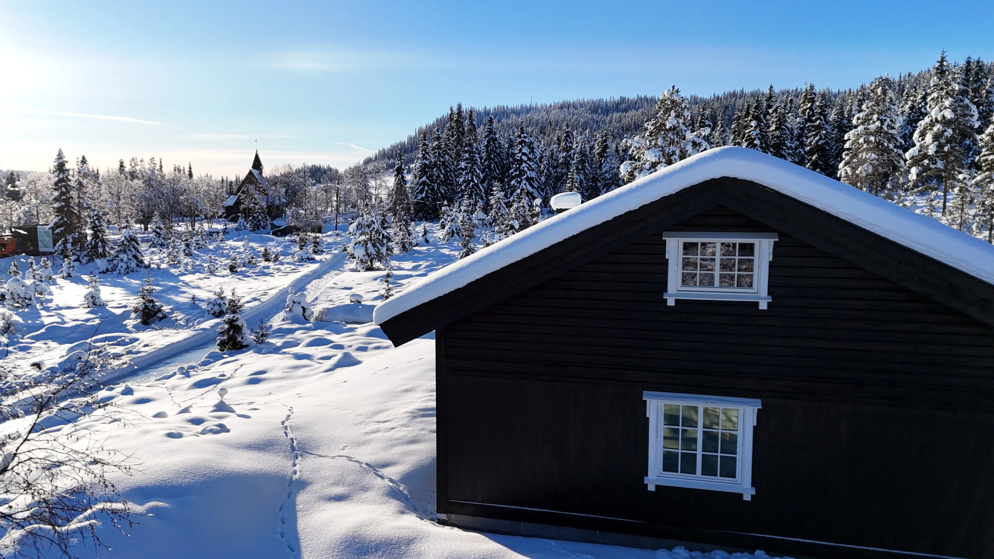 Modern 2-Bedroom Cabin with Sunlit Terrace in Tisleidalen, Norway - View image 30 of 32