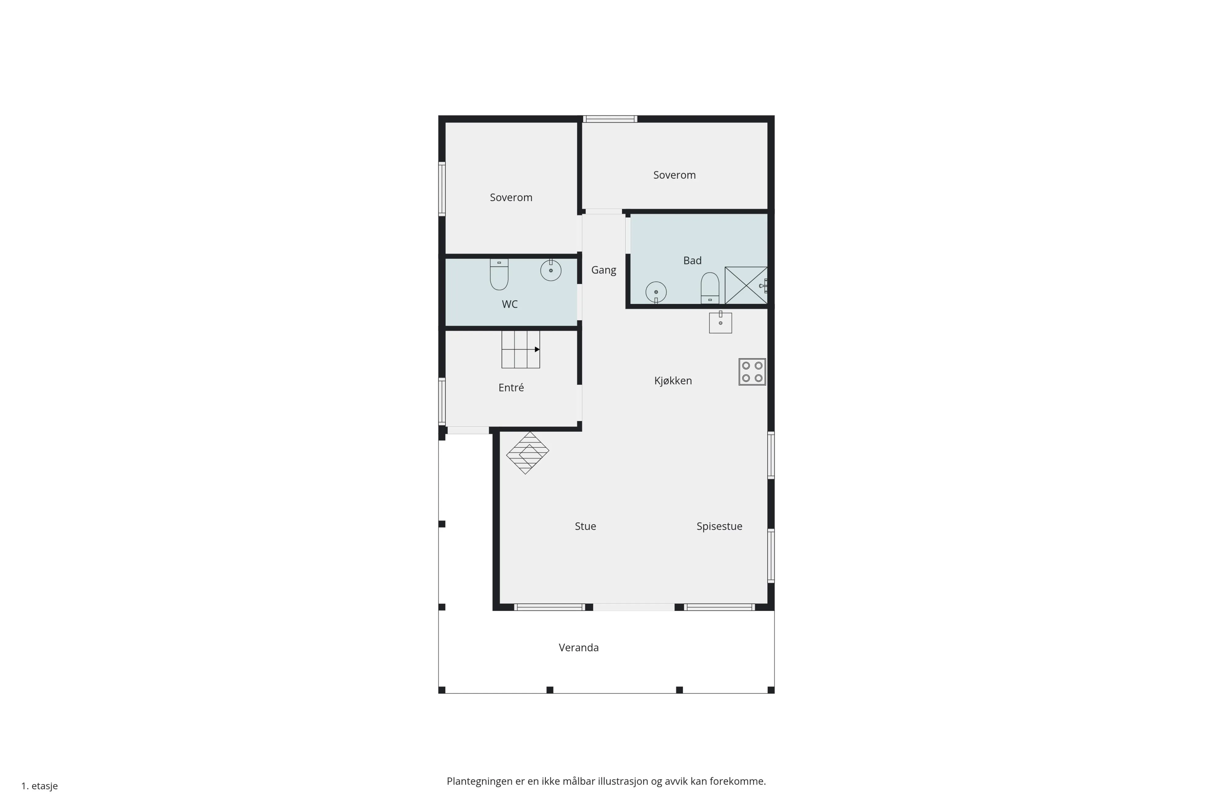 Modern 2-Bedroom Cabin with Sunlit Terrace in Tisleidalen, Norway - View image 31 of 32