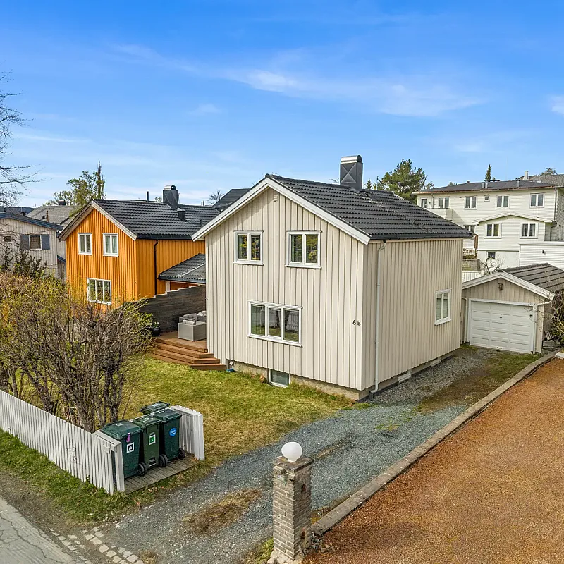 Mid-Century 3-Bedroom House with Garden and Terrace in Central Trondheim
