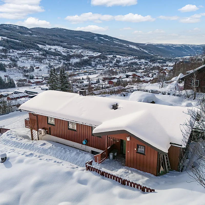 1970s Ål House with Expansive Terrace and Private Garden
