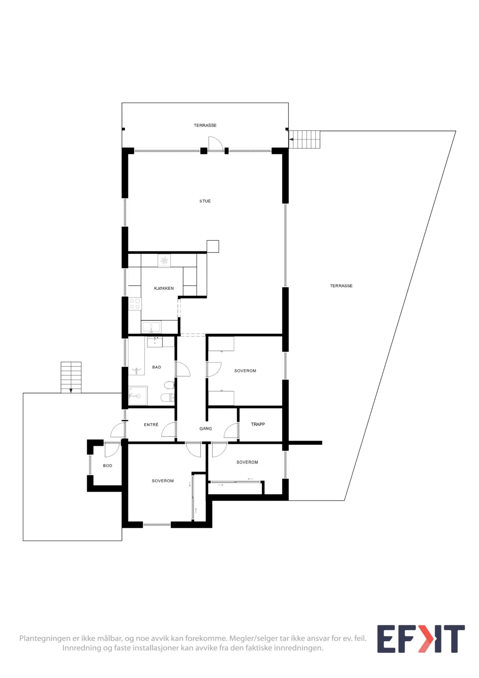 1970s Ål House with Expansive Terrace and Private Garden - View image 41 of 51