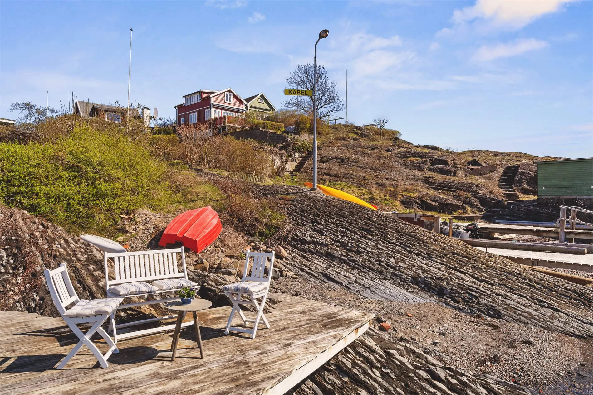Cabaña de dos dormitorios de los años 30 con vistas al mar en Lindøya, Oslo - Ver imagen 7 de 50