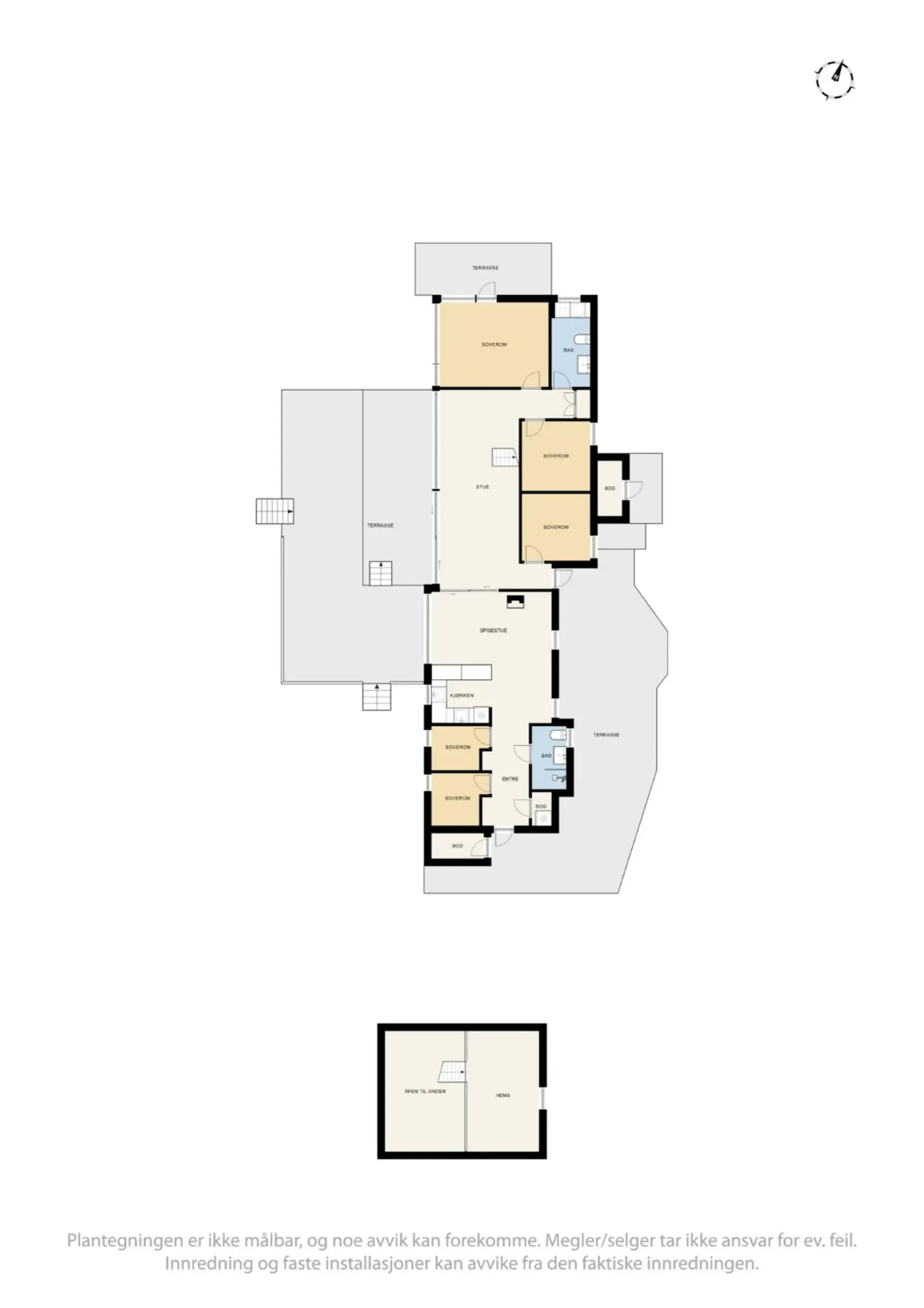 1970s Norwegian Country House with Private Jetty and Expansive Garden - Image 3