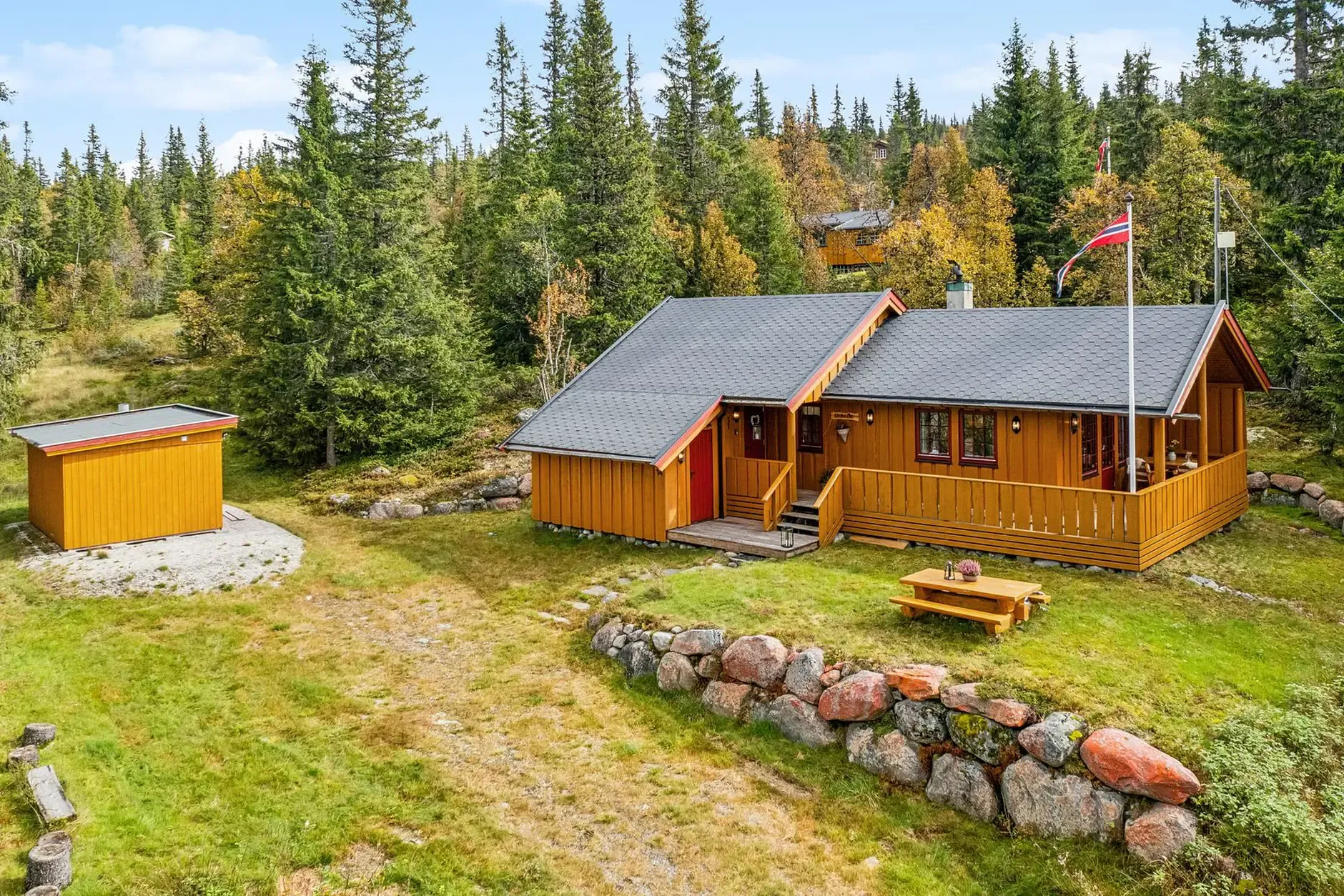 Modern 3-Bedroom Country House with Expansive Garden in Eggedal, Norway - Image 1
