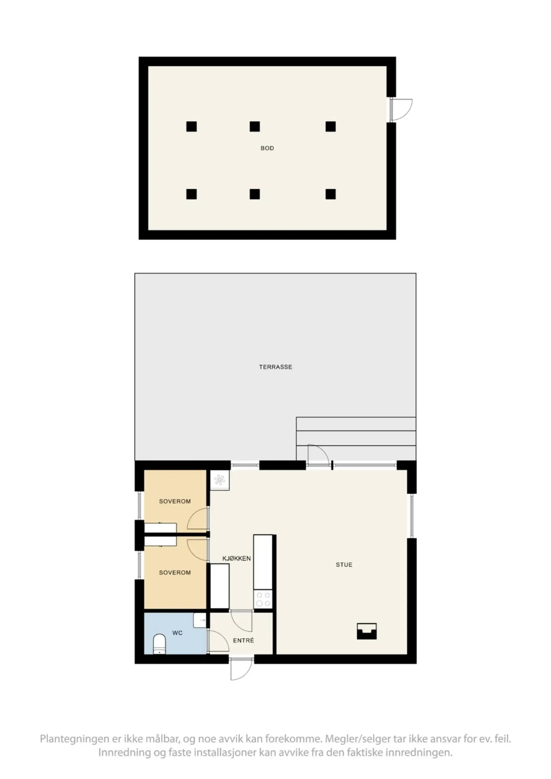 1970s Country House in Skiptvet: 2-Bedroom Retreat with Expansive Terrace - View image 26 of 28