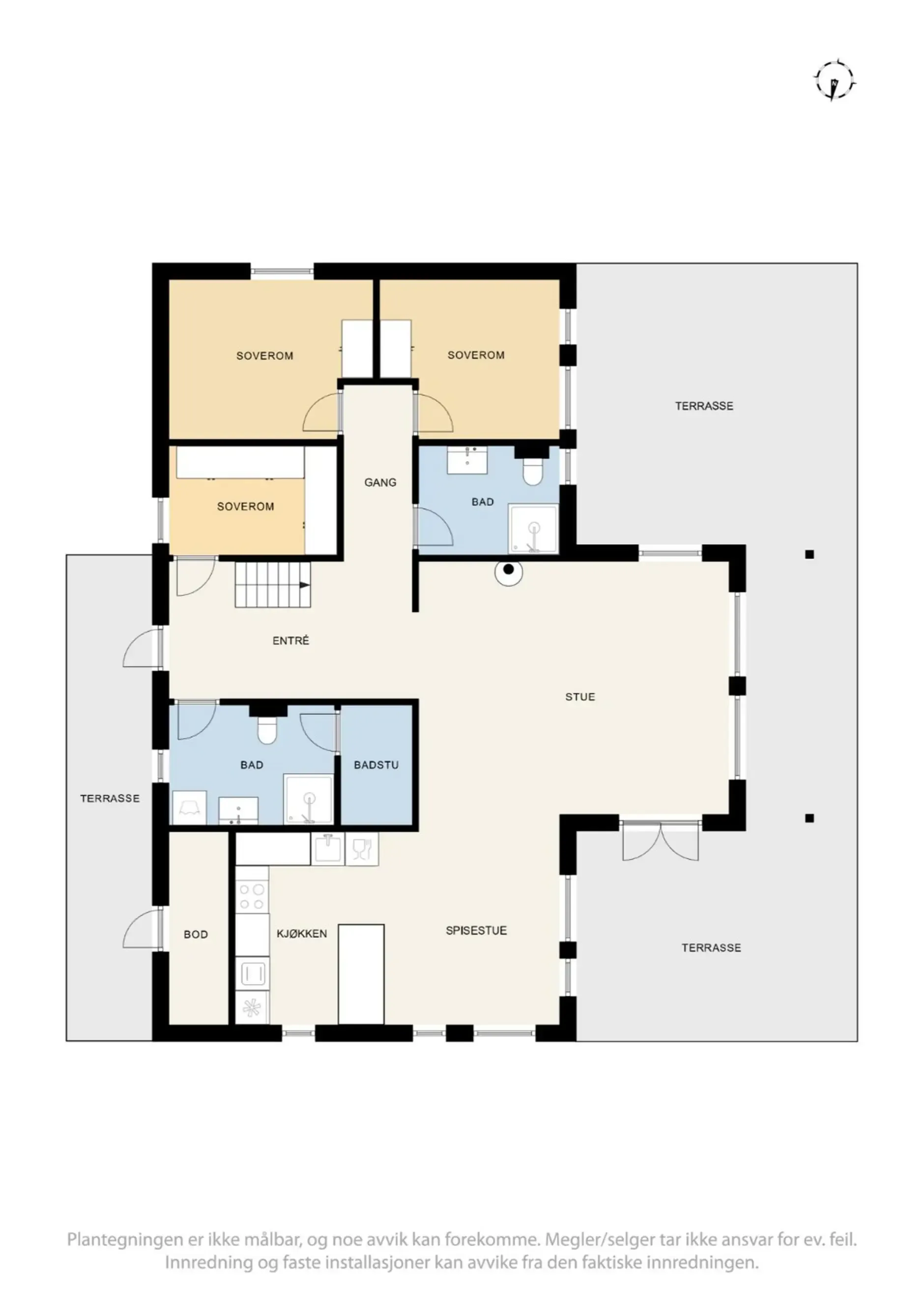 Contemporary 3-Bedroom Country House in Rendalen with Ski Access and Sauna - View image 33 of 34