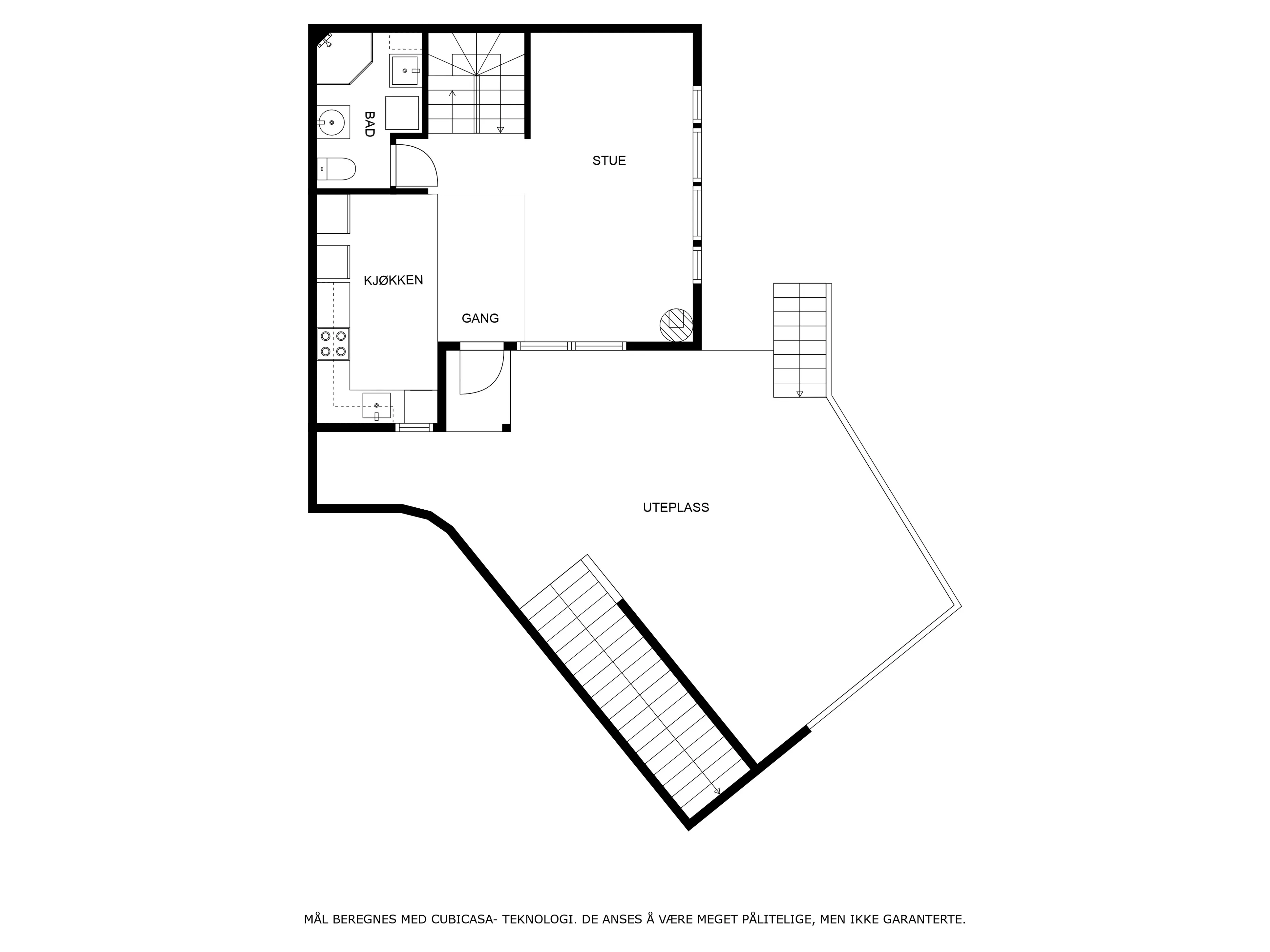Encantadora cabaña de 1994 con embarcadero privado y terraza en la pintoresca localidad de Jelsa, Noruega - Ver imagen 45 de 47