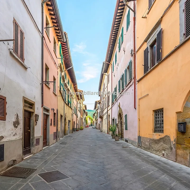 Historisk byhus i Sansepolcro med moderne bekvemmeligheder