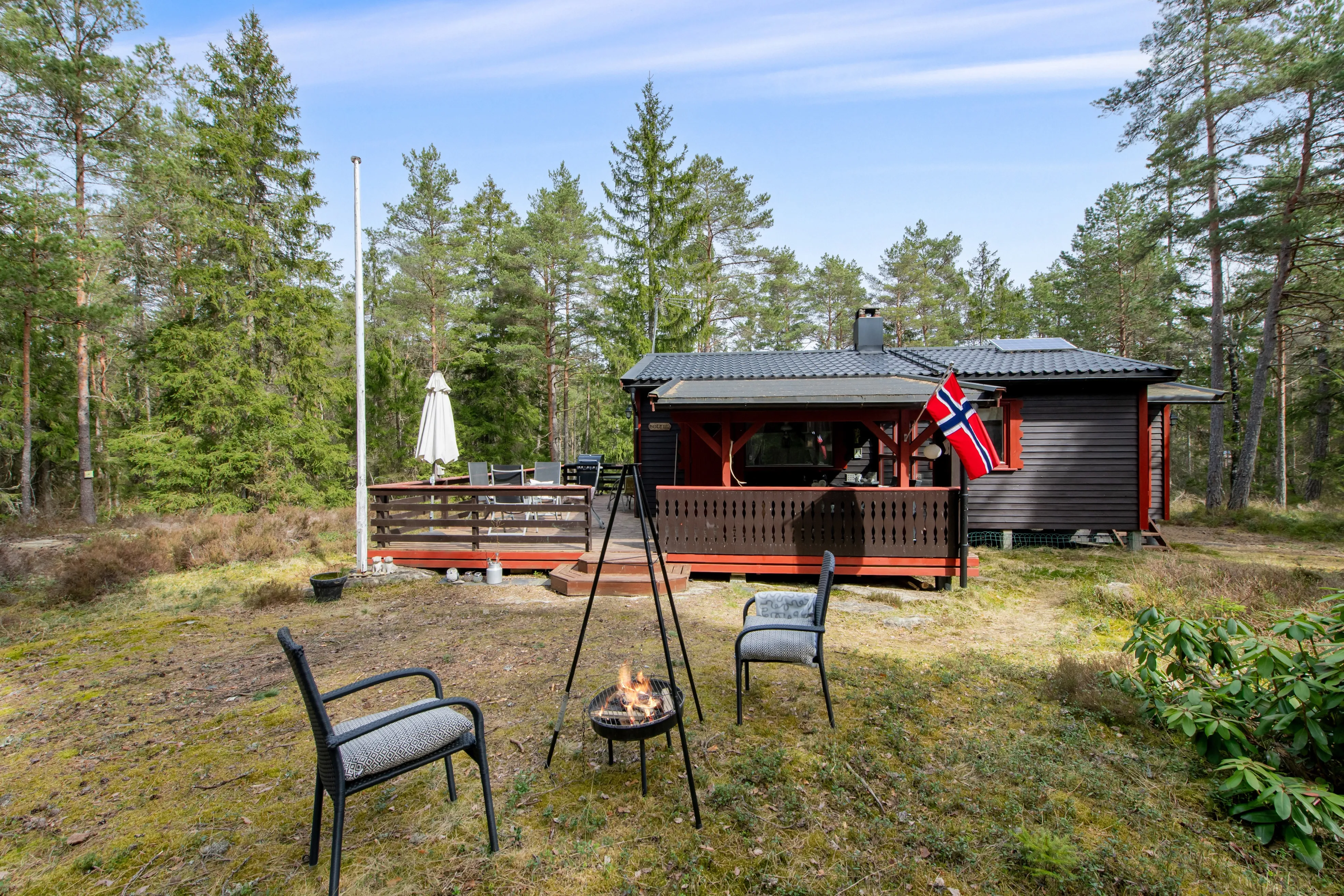 1970s Norwegian Cabin with Annex near Lake Vansjø - View image 19 of 29