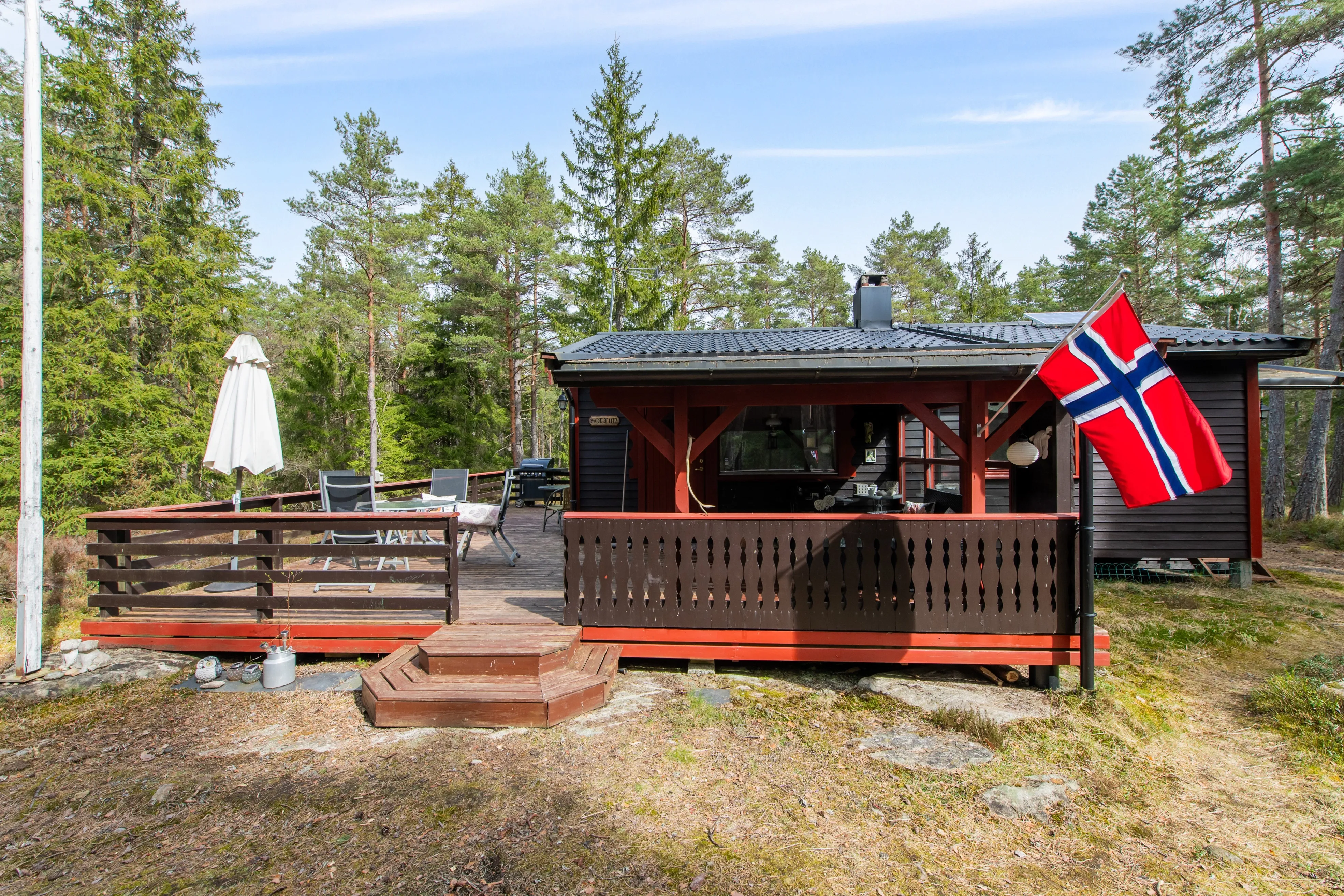 1970s Norwegian Cabin with Annex near Lake Vansjø - View image 20 of 29