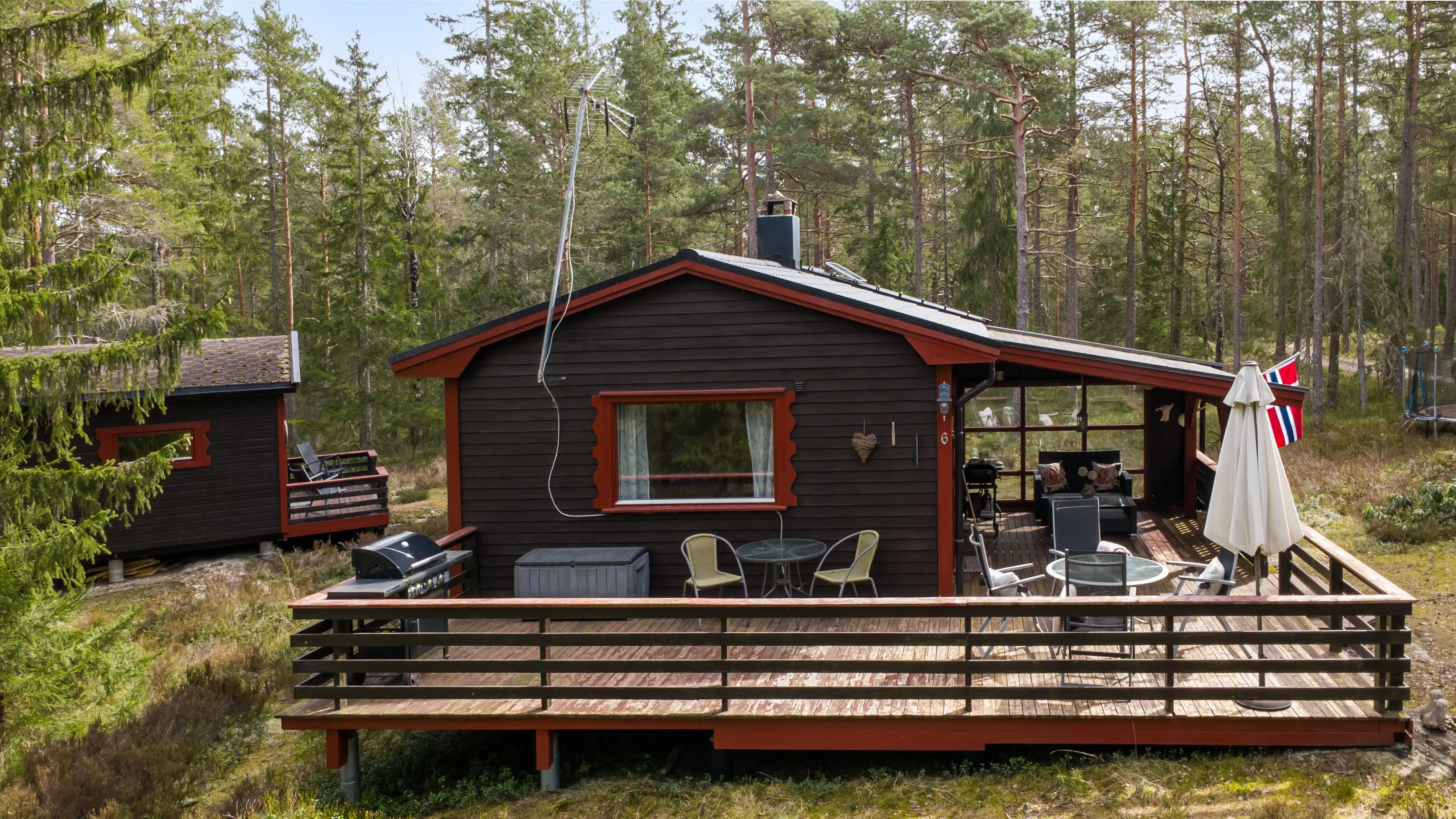 1970s Norwegian Cabin with Annex near Lake Vansjø - View image 21 of 29