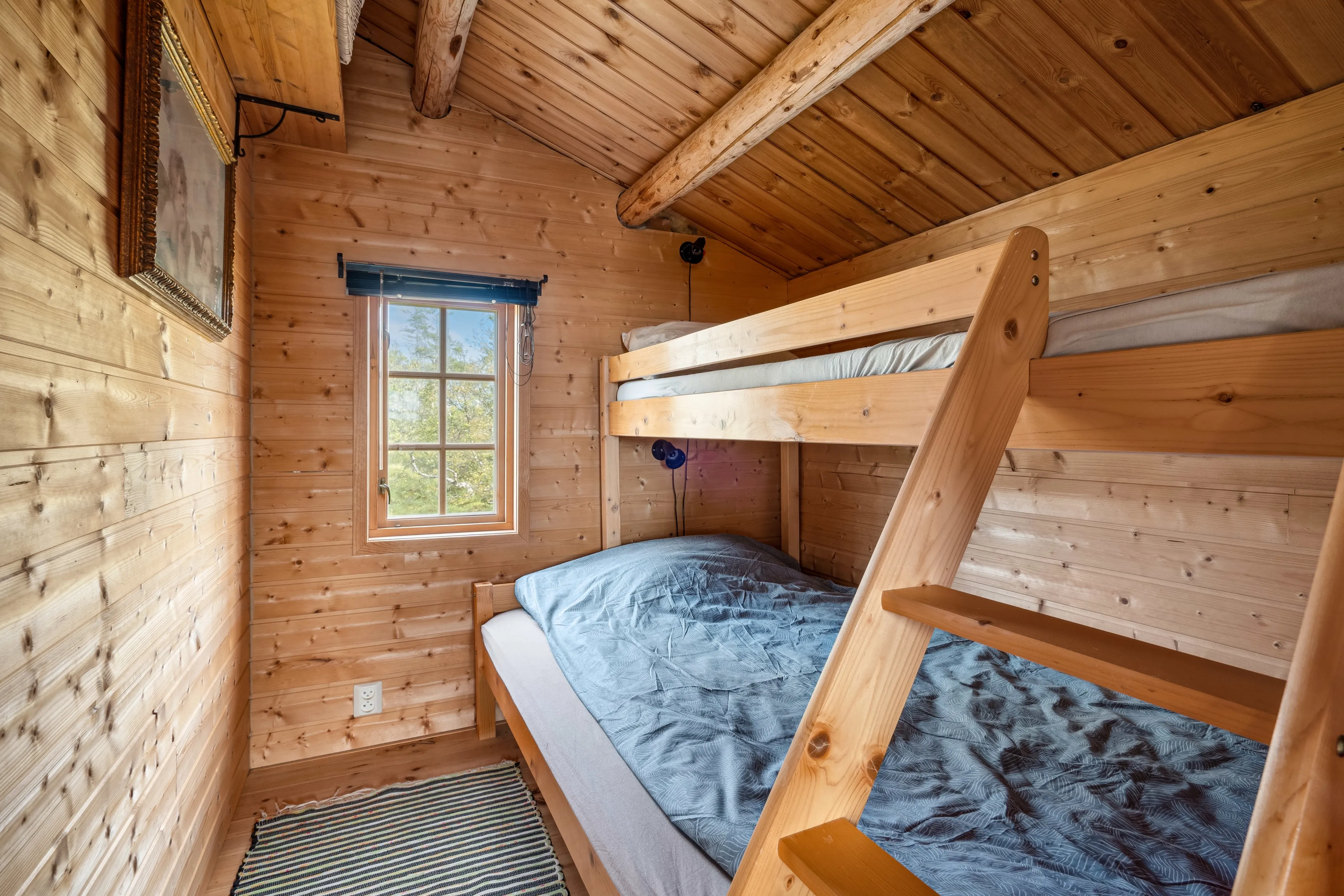 3-Bedroom Norwegian Cabin with Terrace and Solar Power in Rognes - View image 21 of 46